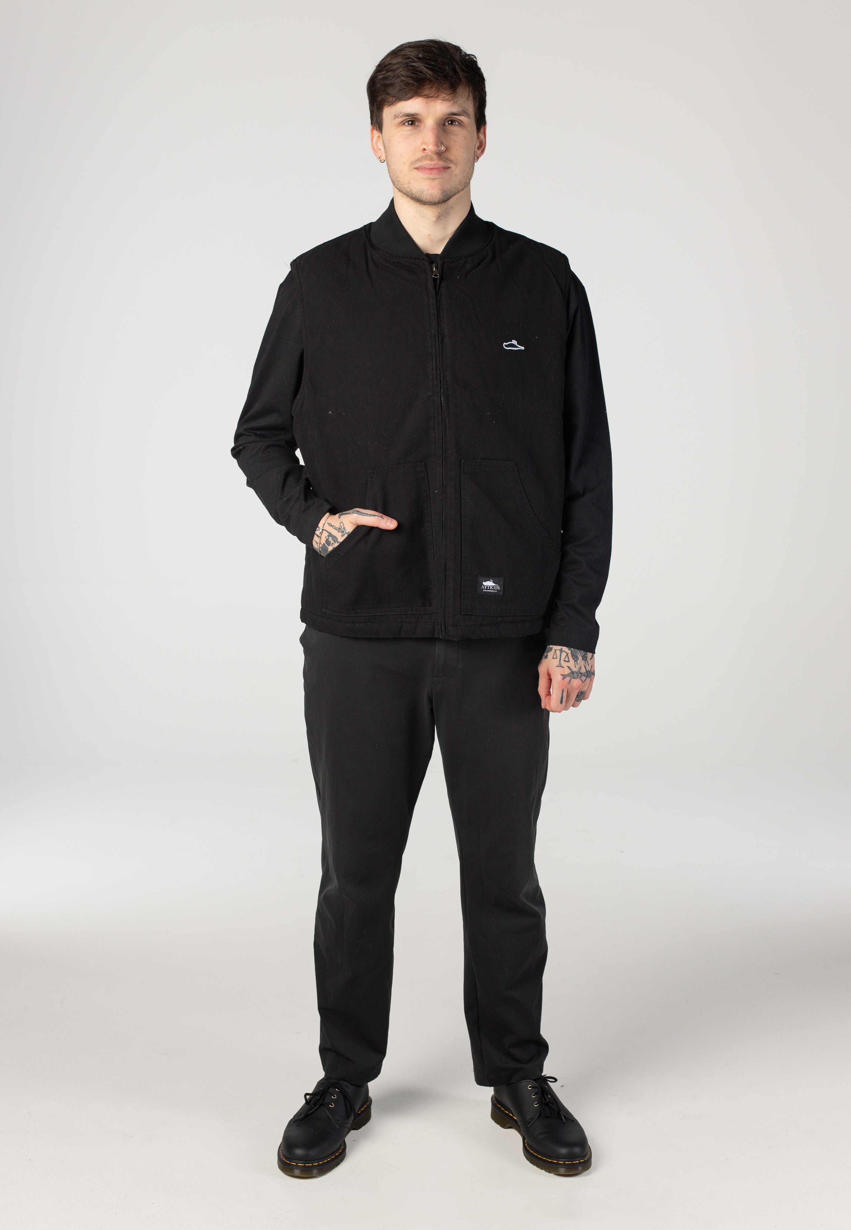 Atticus - Chandler Black - Vest | Men-Image