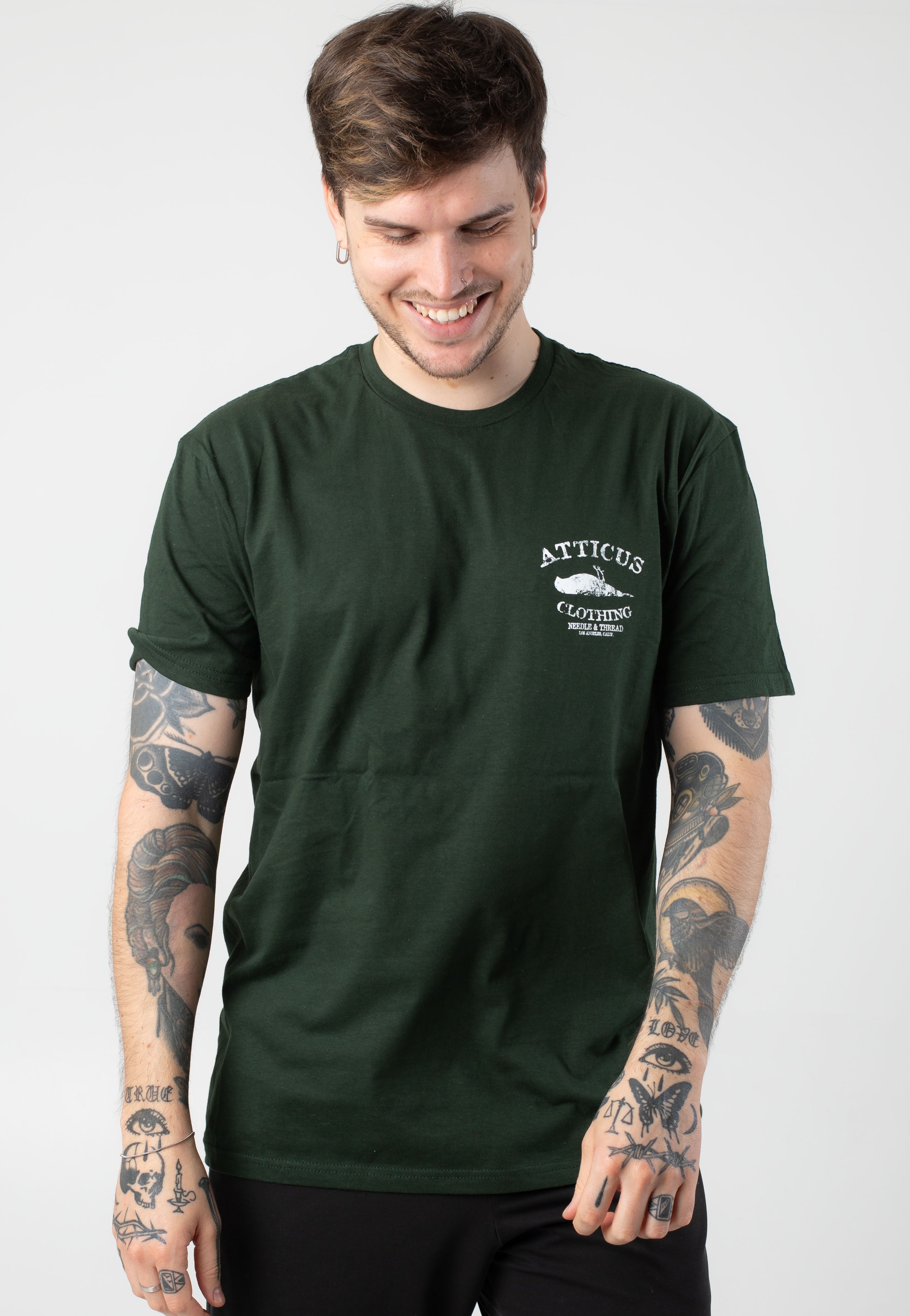 Atticus - Distinction Forest Green - T-Shirt | Men-Image