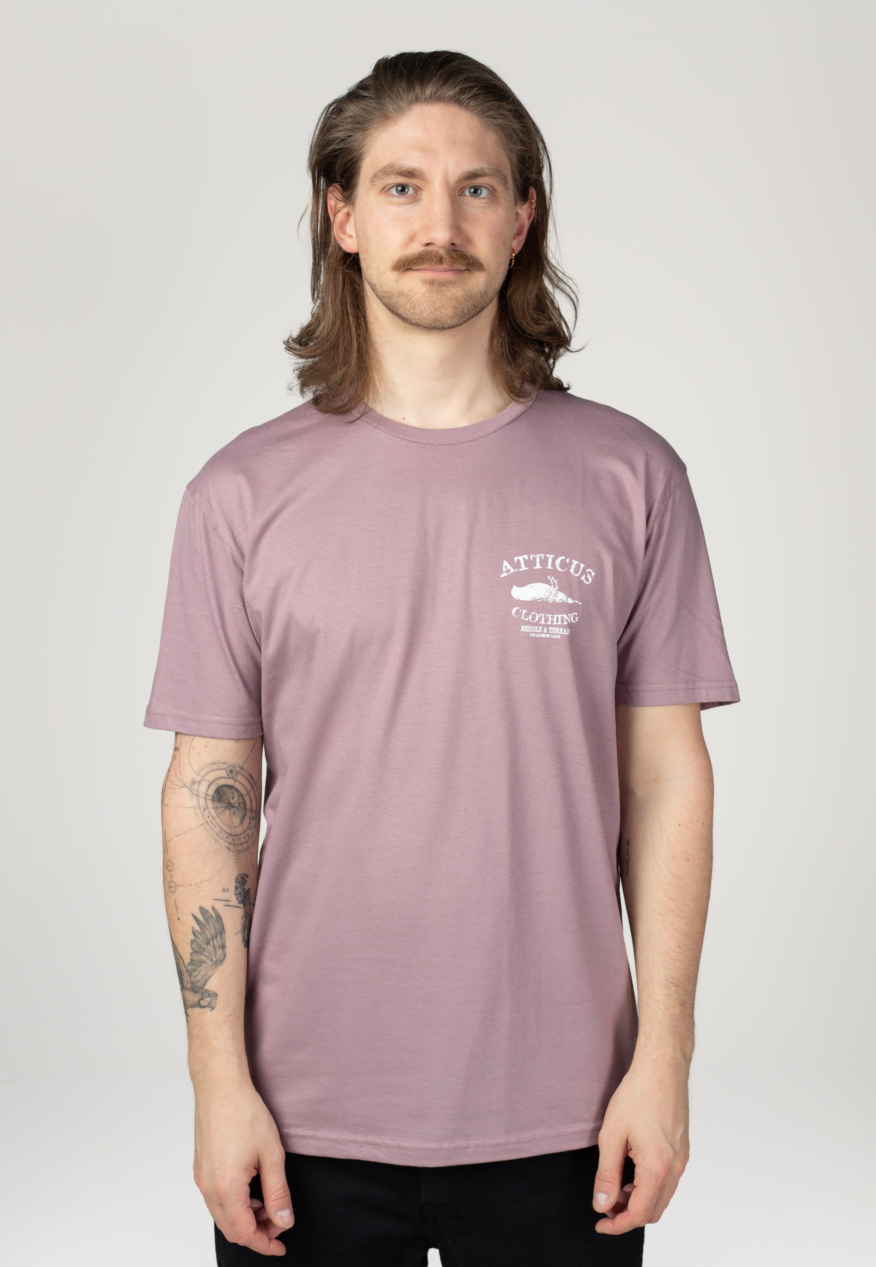 Atticus - Distinction Lilac - T-Shirt | Men-Image