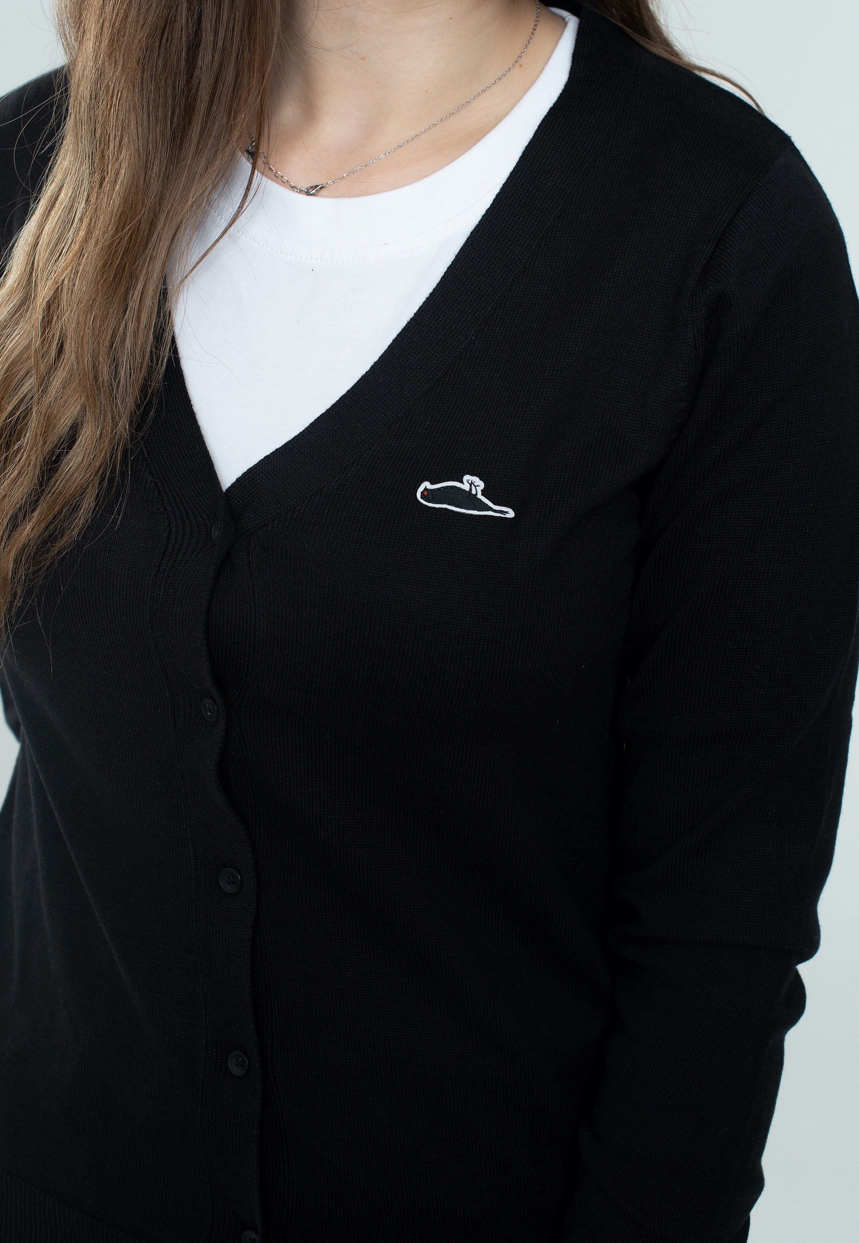 Atticus - Domino Black - Cardigan | Women-Image