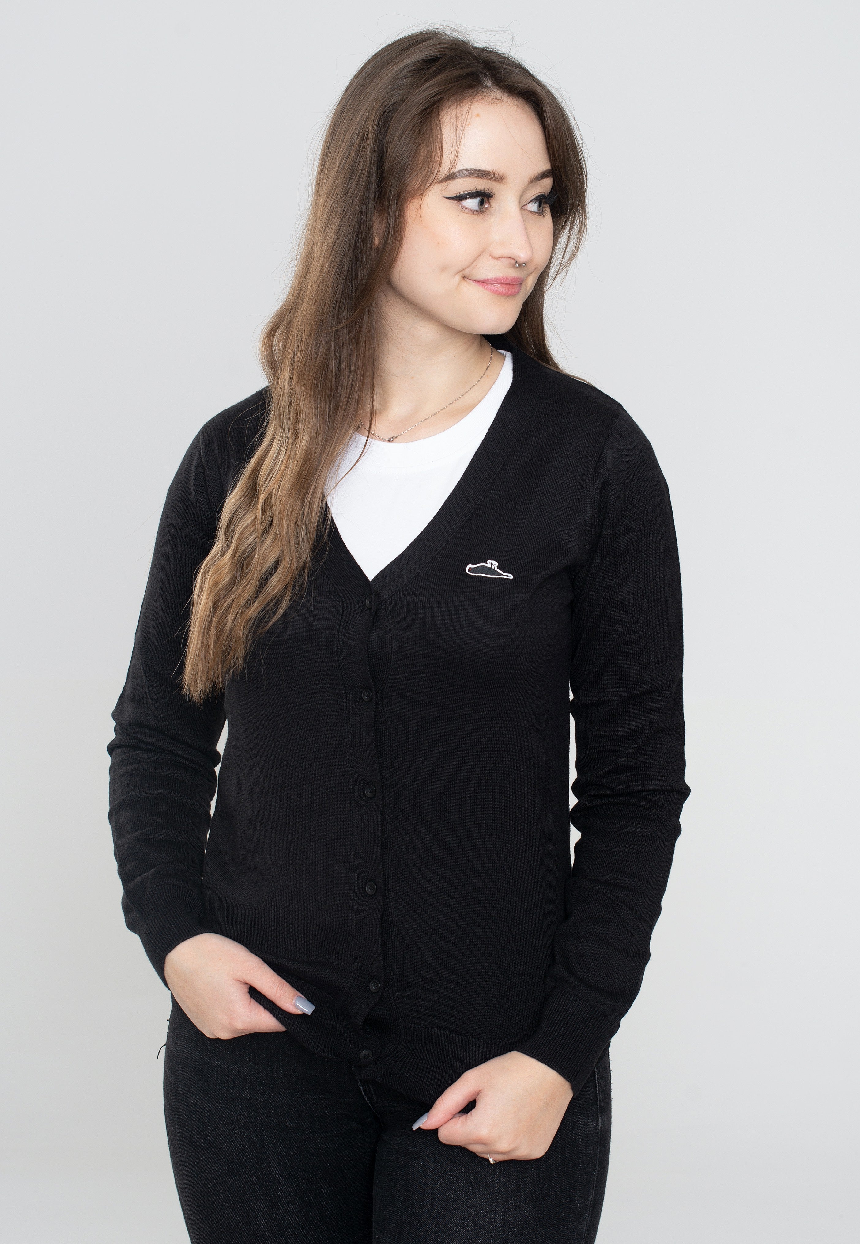 Atticus - Domino Black - Cardigan | Women-Image