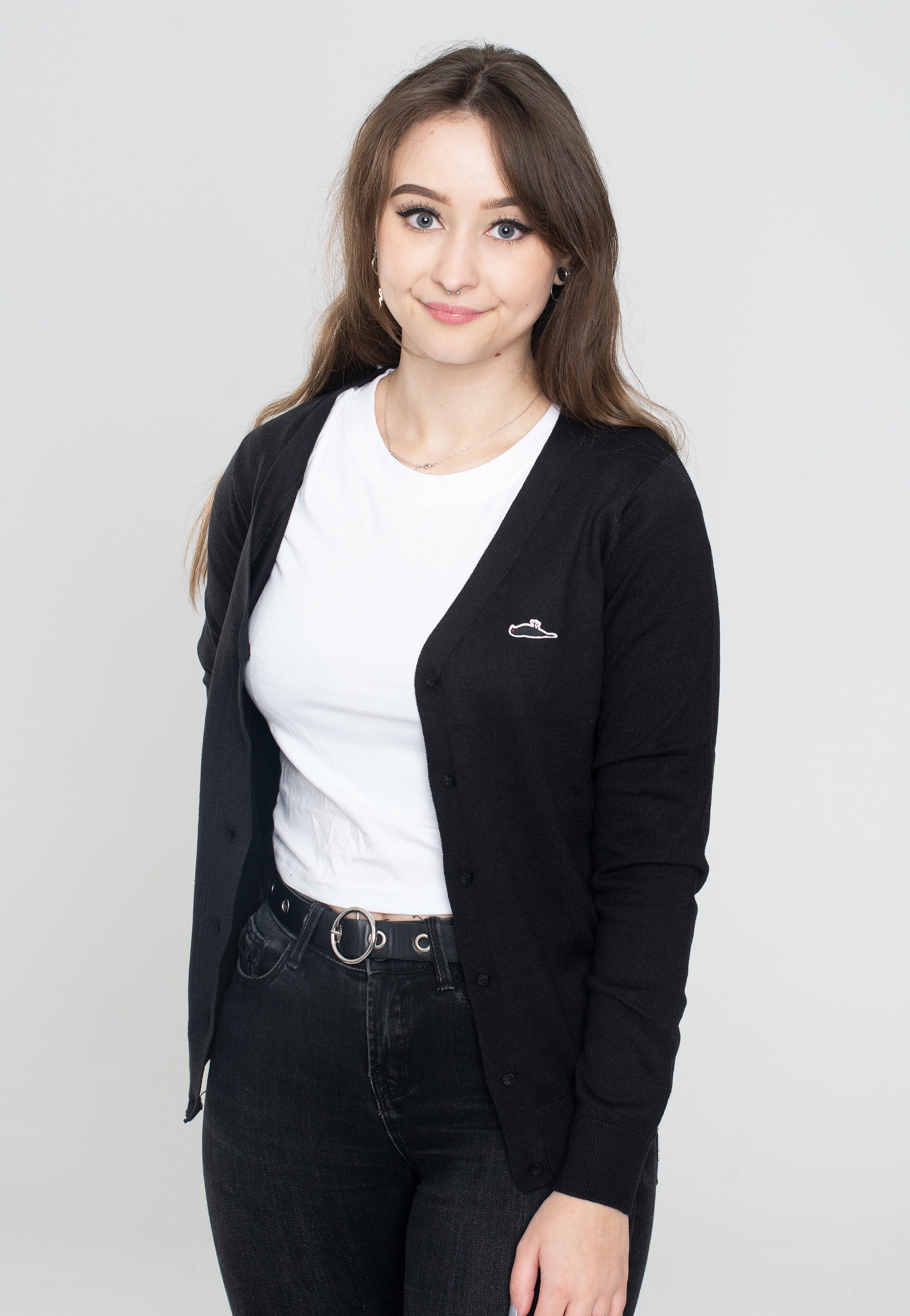 Atticus - Domino Black - Cardigan | Women-Image