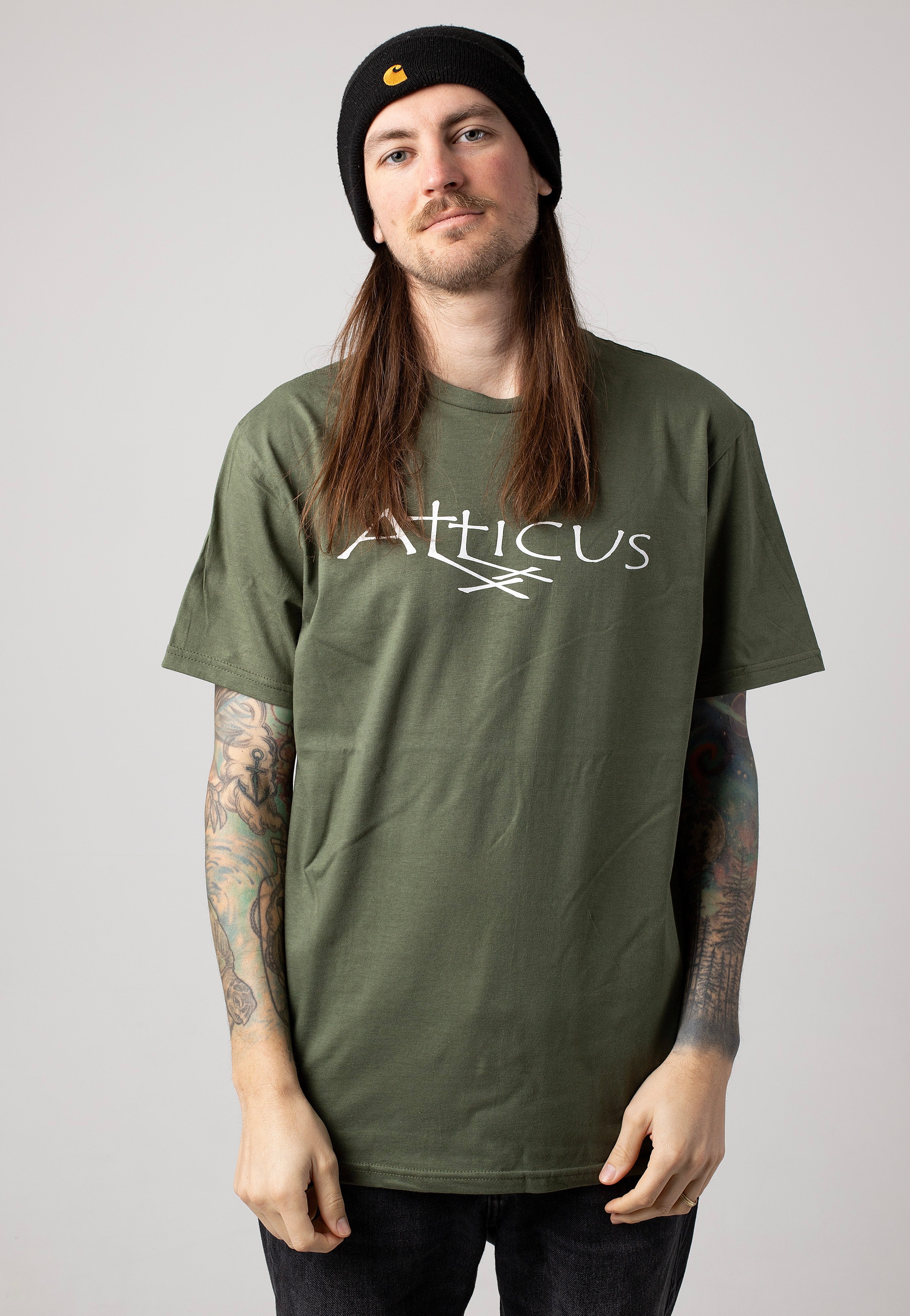 Atticus - Doublecross Military Green - T-Shirt | Men-Image
