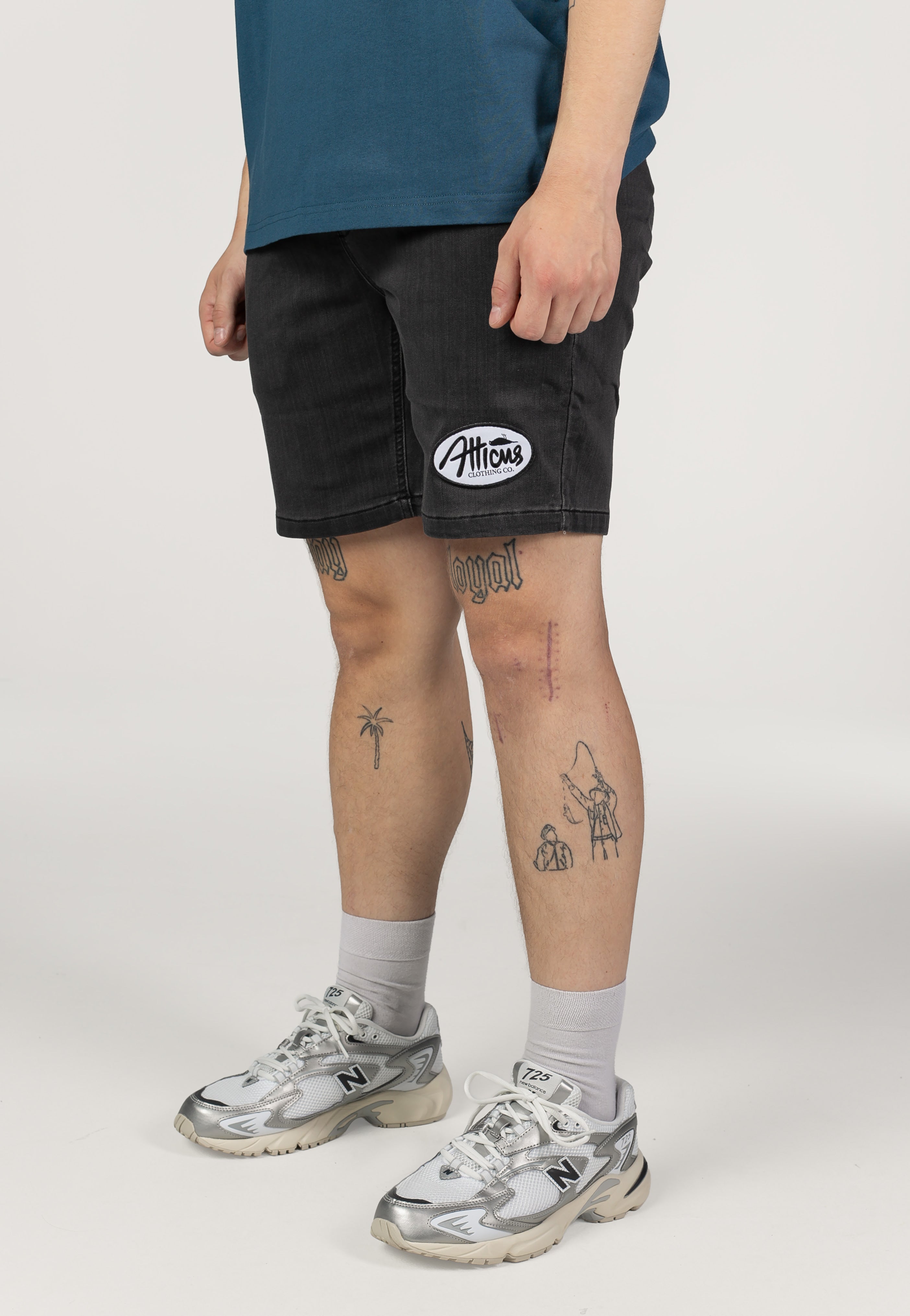 Atticus - Drop Out Vintage Black - Shorts | Men-Image