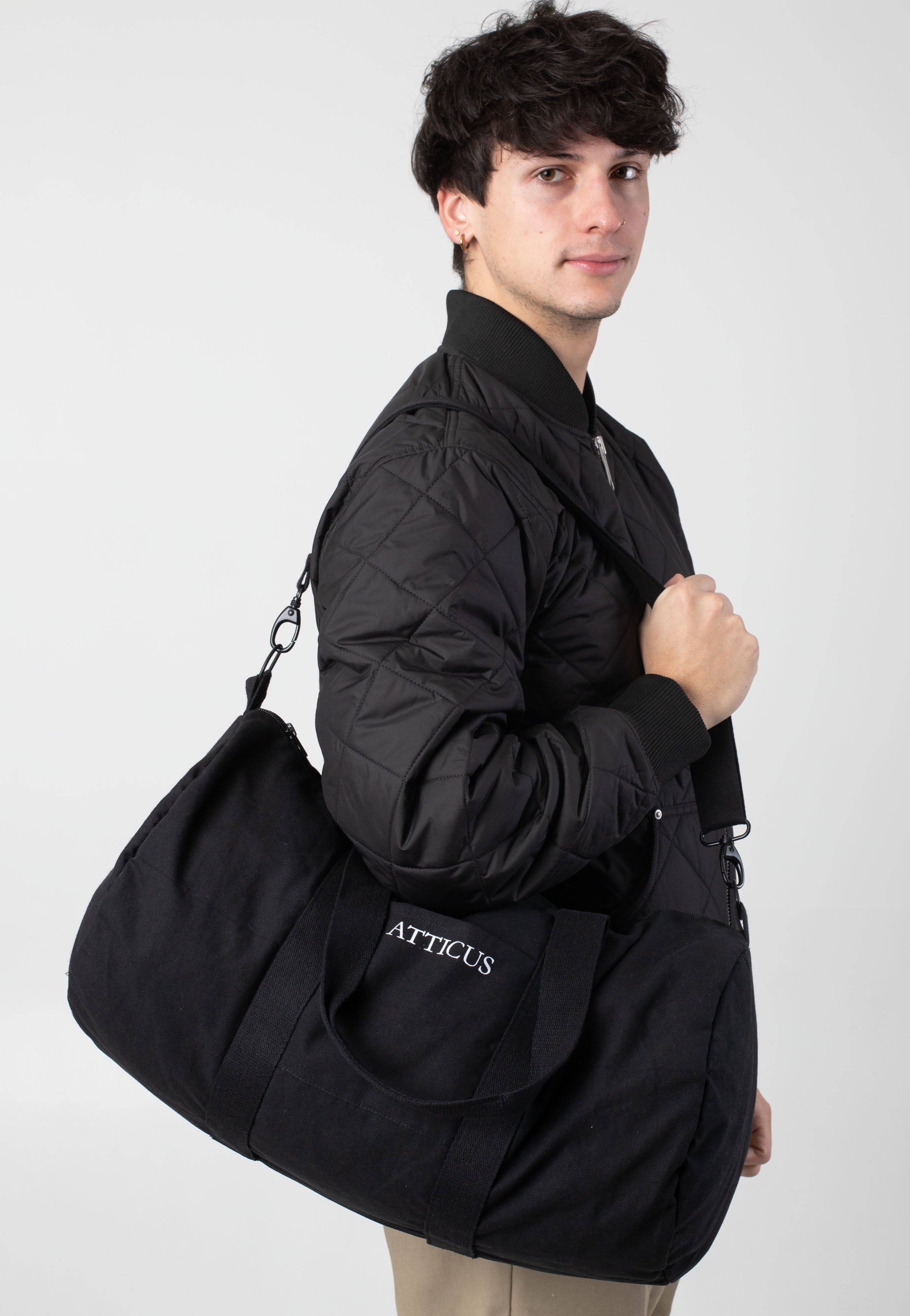 Atticus - Duffle Black - Dufflebag | Neutral-Image