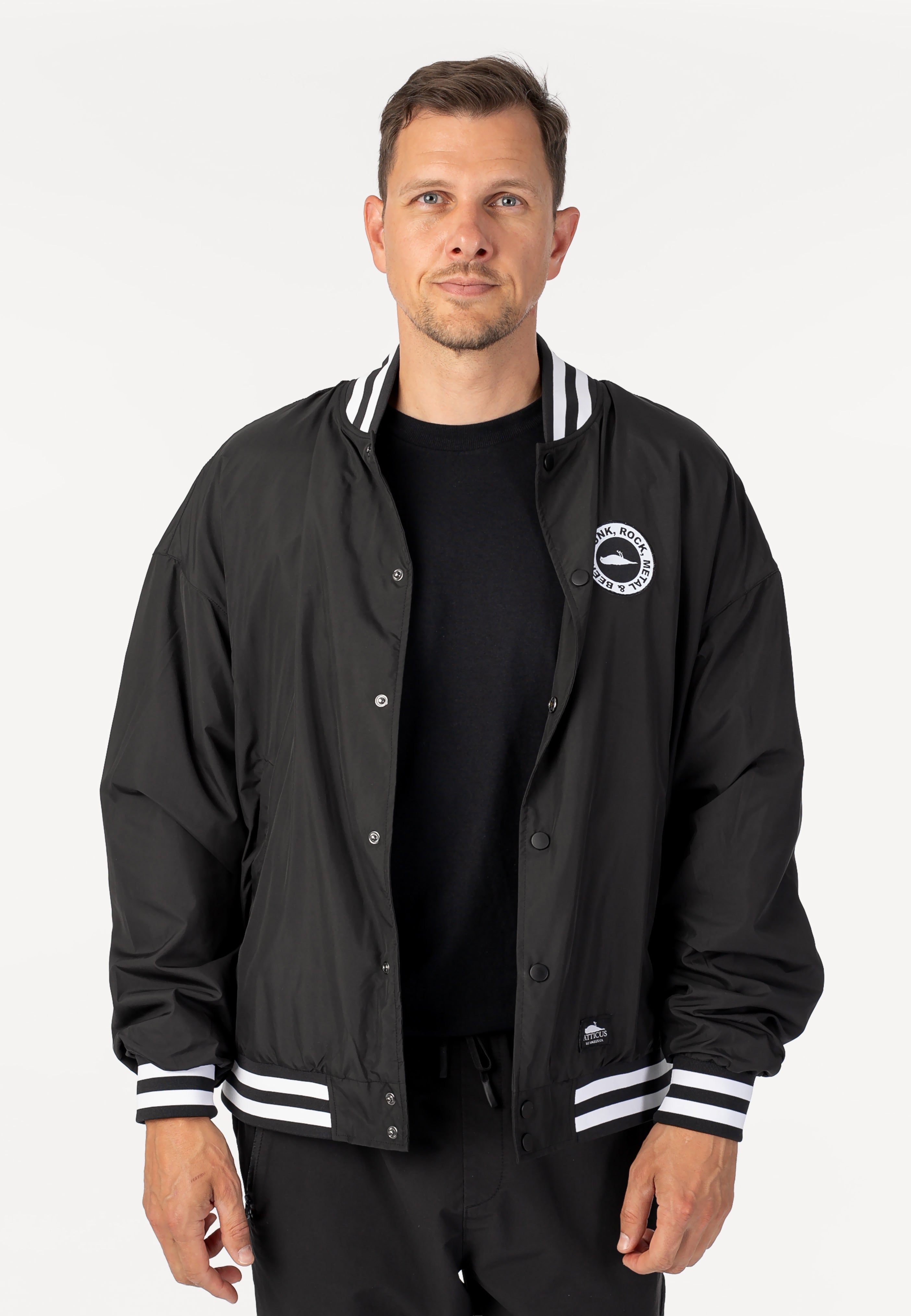Atticus - Ferris Black - College Jacket | Men-Image