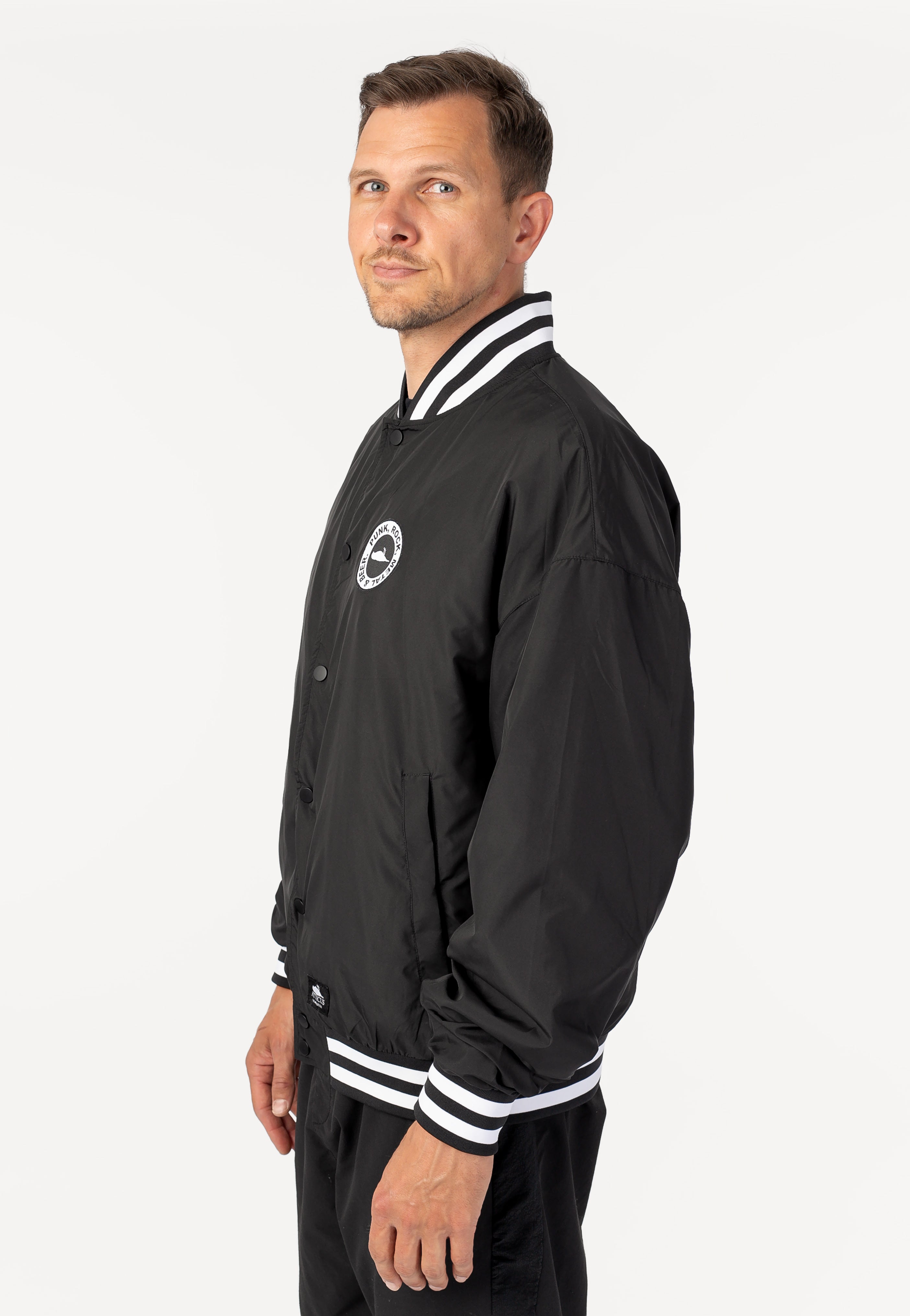 Atticus - Ferris Black - College Jacket | Men-Image