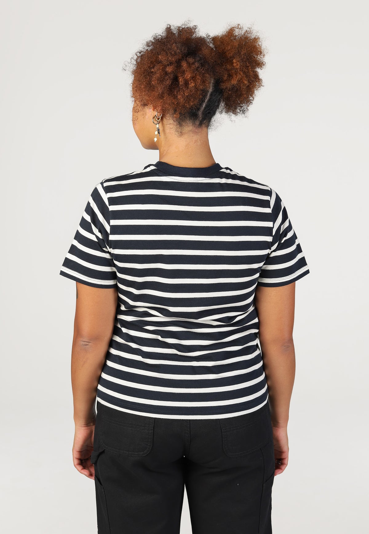 Atticus Franchini Stripe Navy/White T-shirt | Women-Image