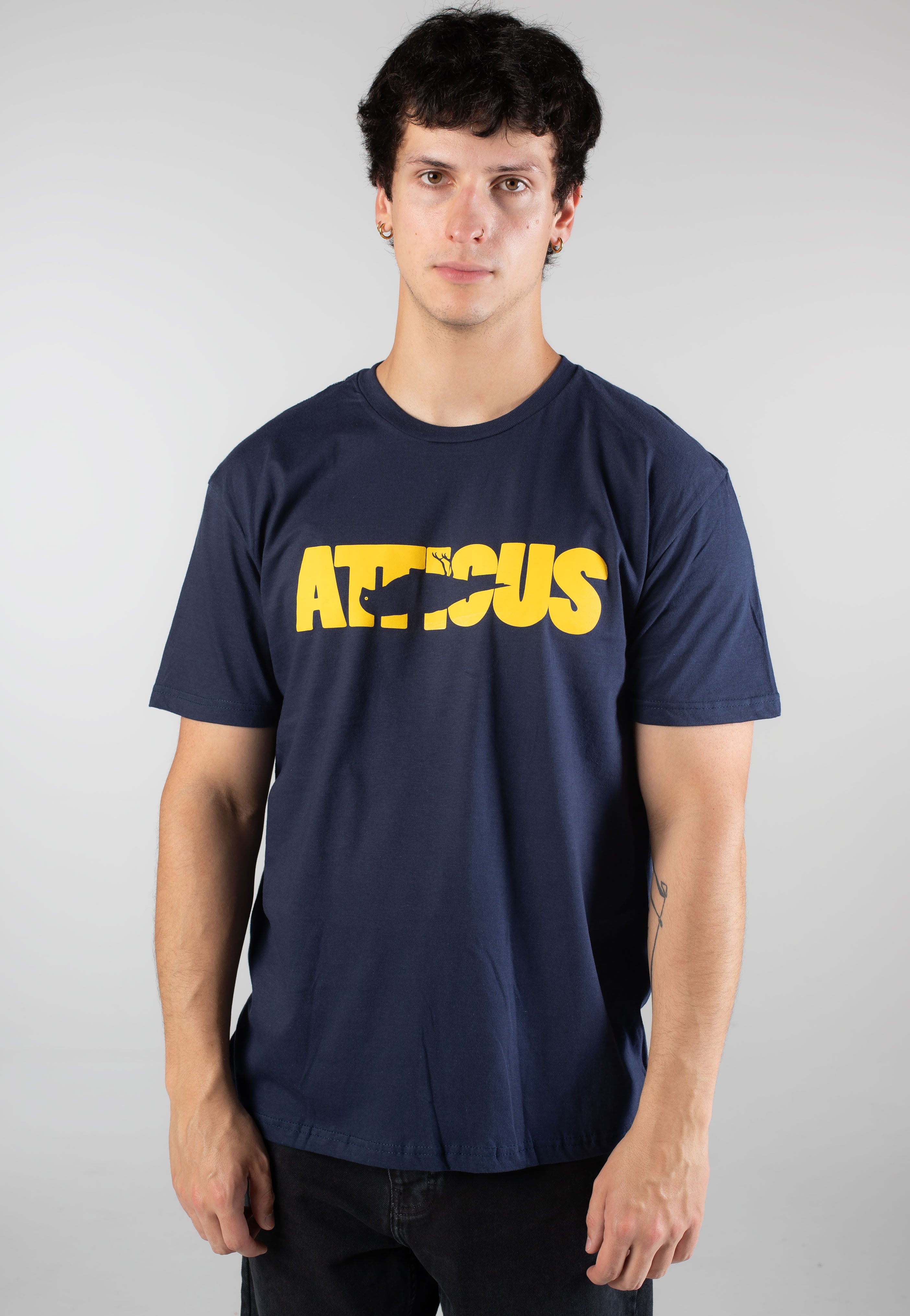 Atticus - Front Navy - T-Shirt | Men-Image