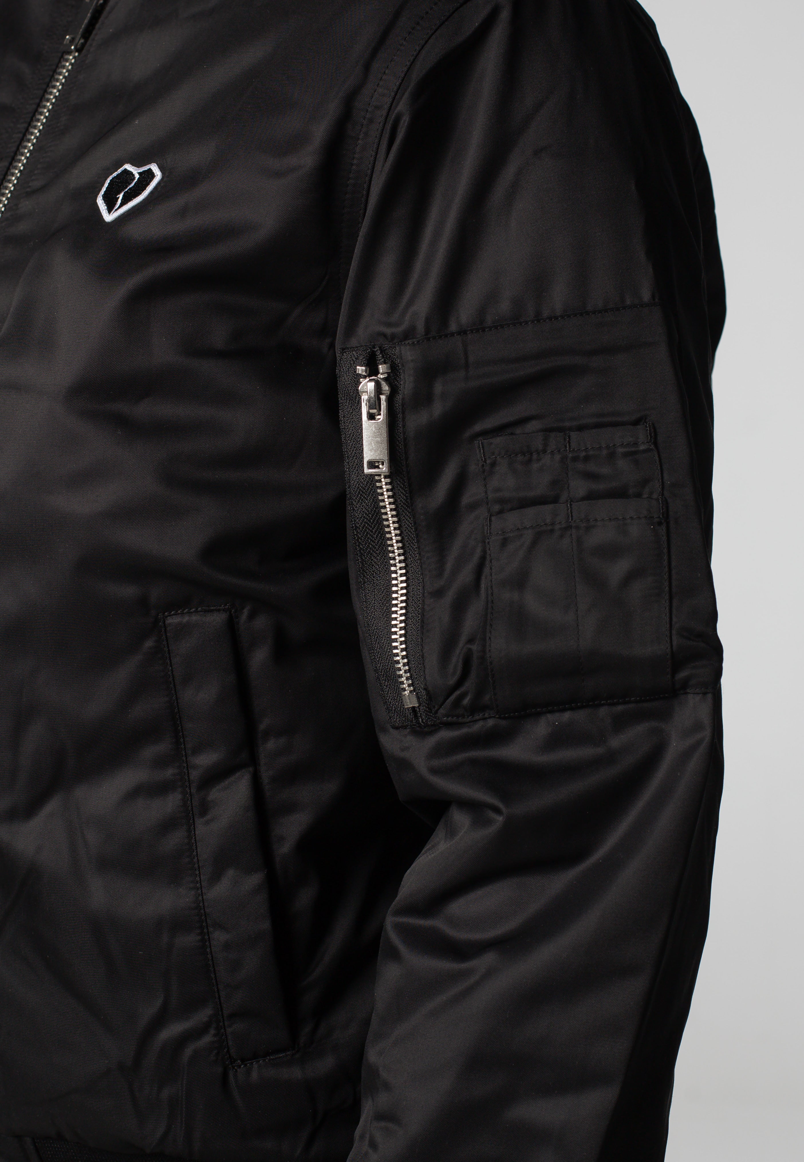 Atticus - Interstate Bomber Black - Jacket | Women-Image