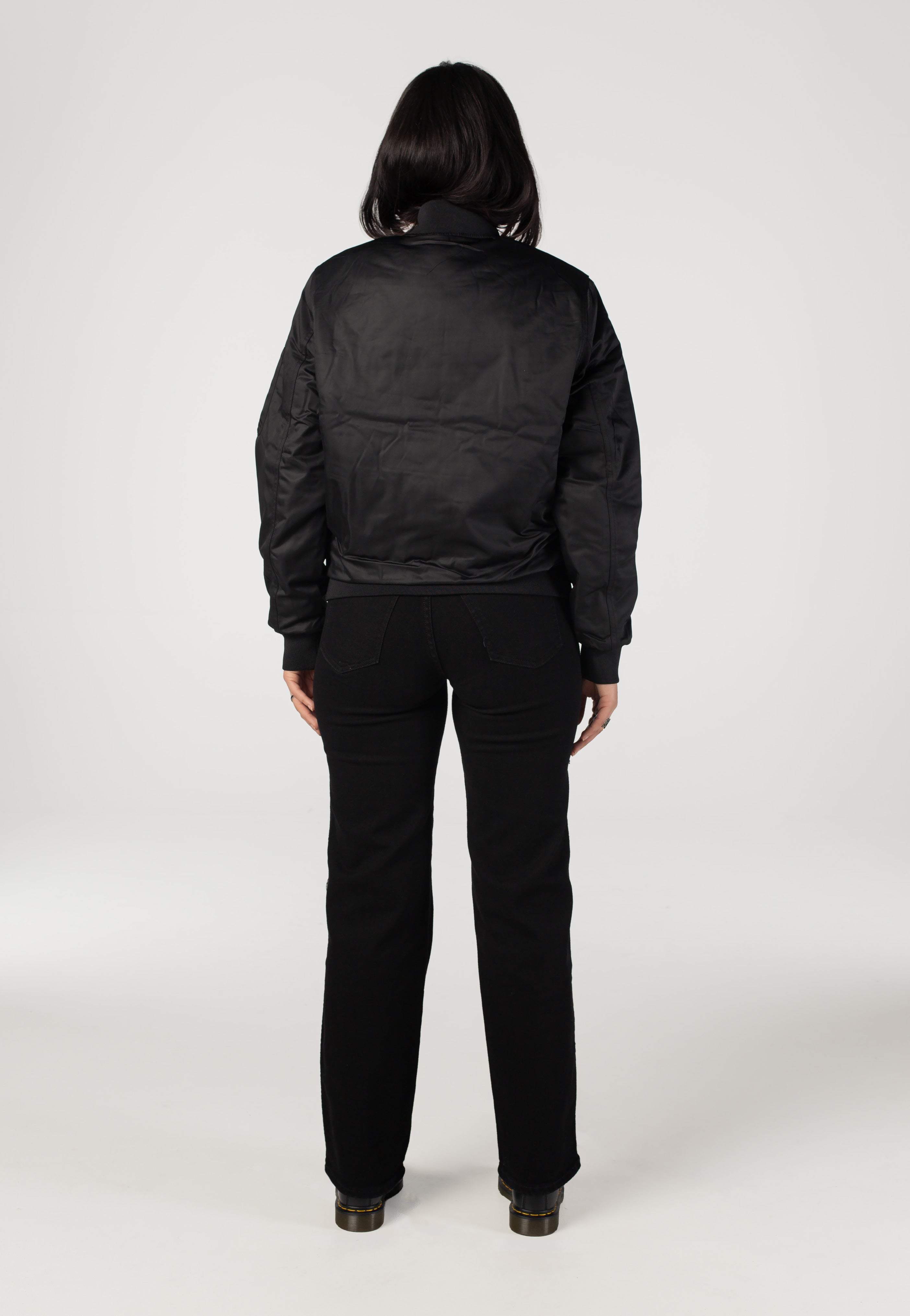 Atticus - Interstate Bomber Black - Jacket | Women-Image