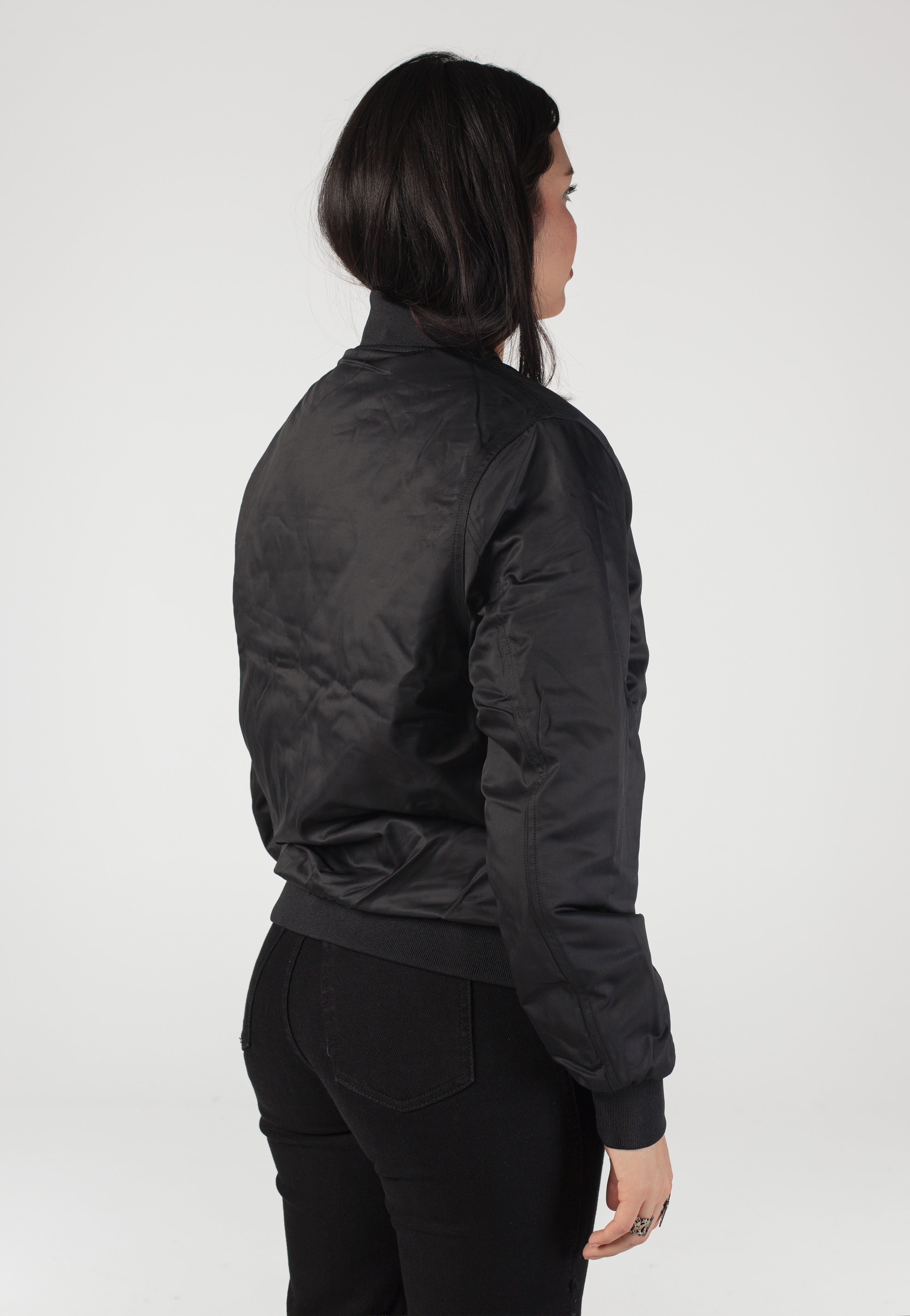 Atticus - Interstate Bomber Black - Jacket | Women-Image