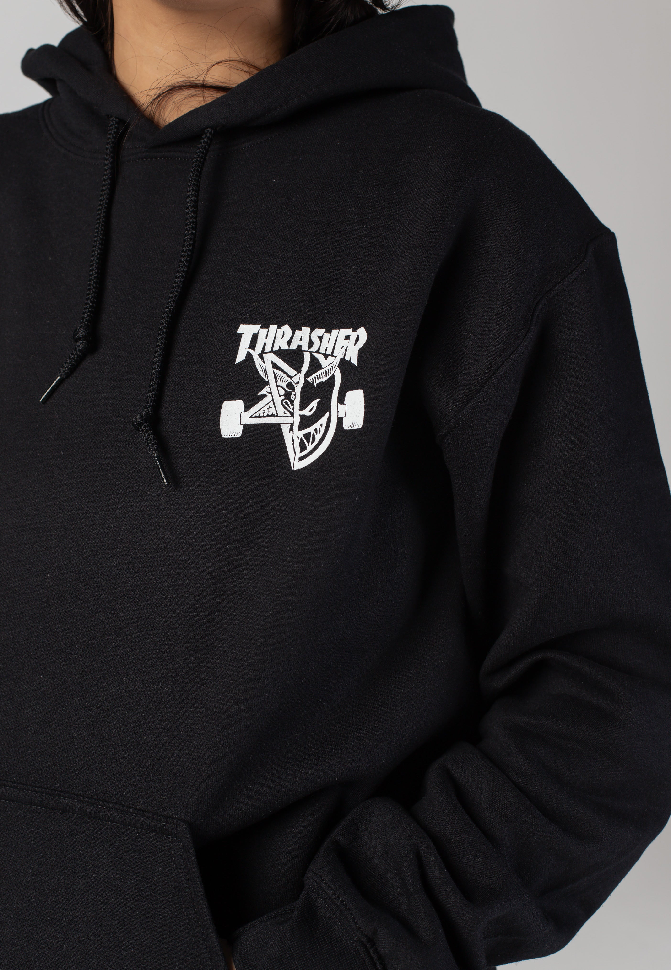 Thrasher x Spitfire - Classic Swirl Black - Hoodie | Women-Image