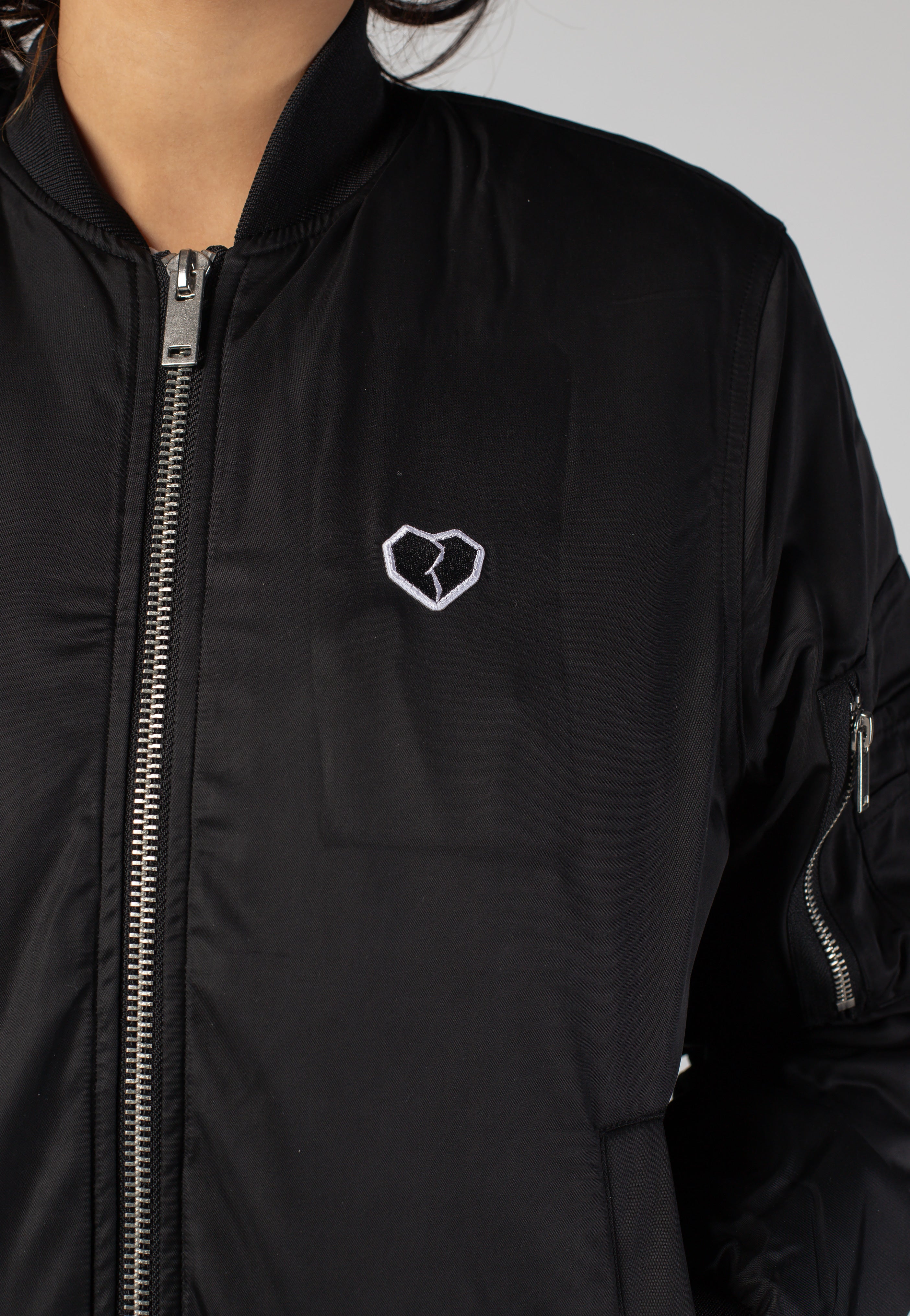 Atticus - Interstate Bomber Black - Jacket | Women-Image