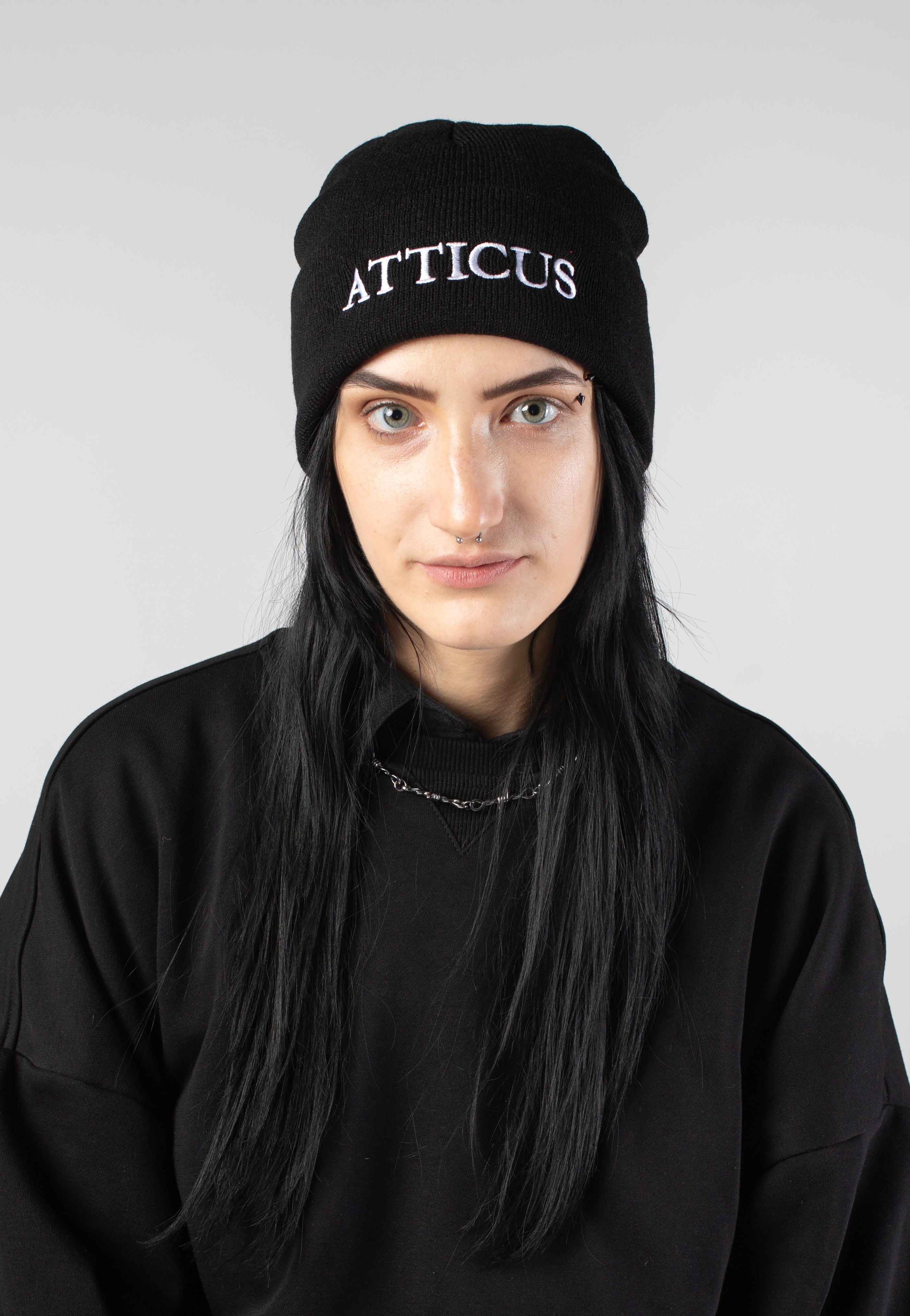 Atticus - Logo Black - Beanie | Men-Image