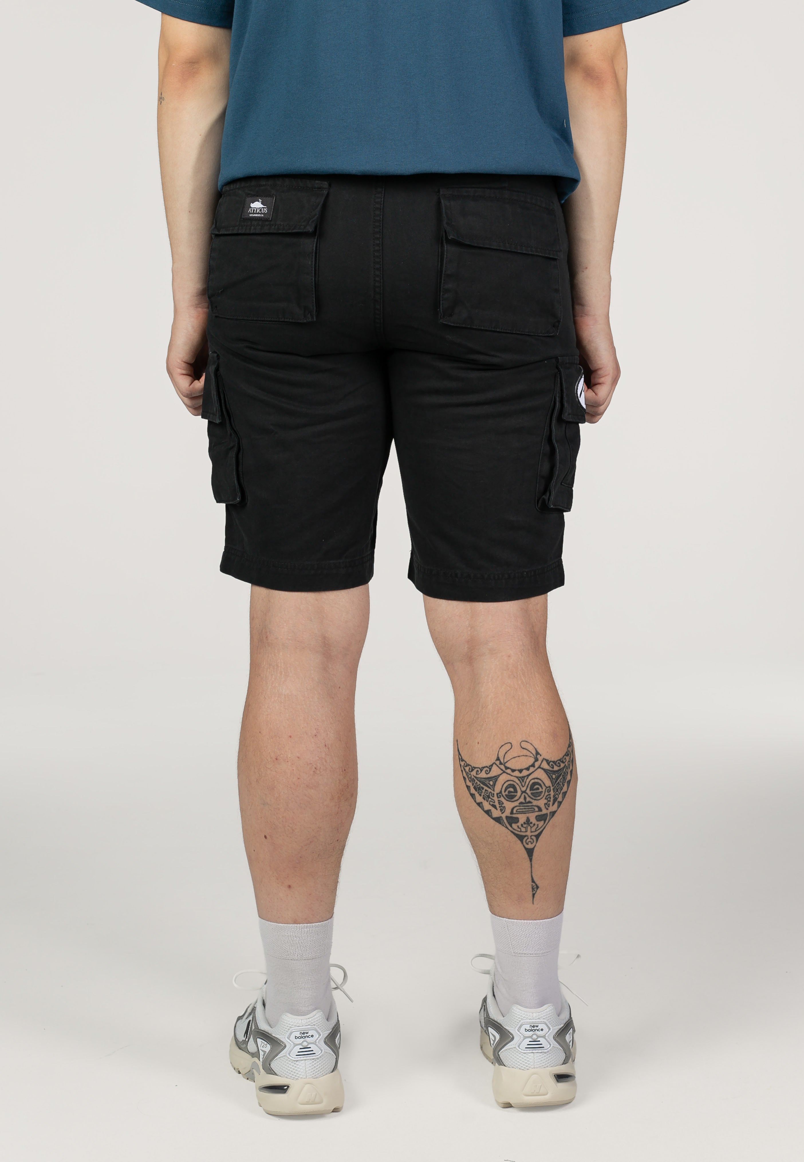 Atticus - Mission Cargo Black - Shorts | Men-Image