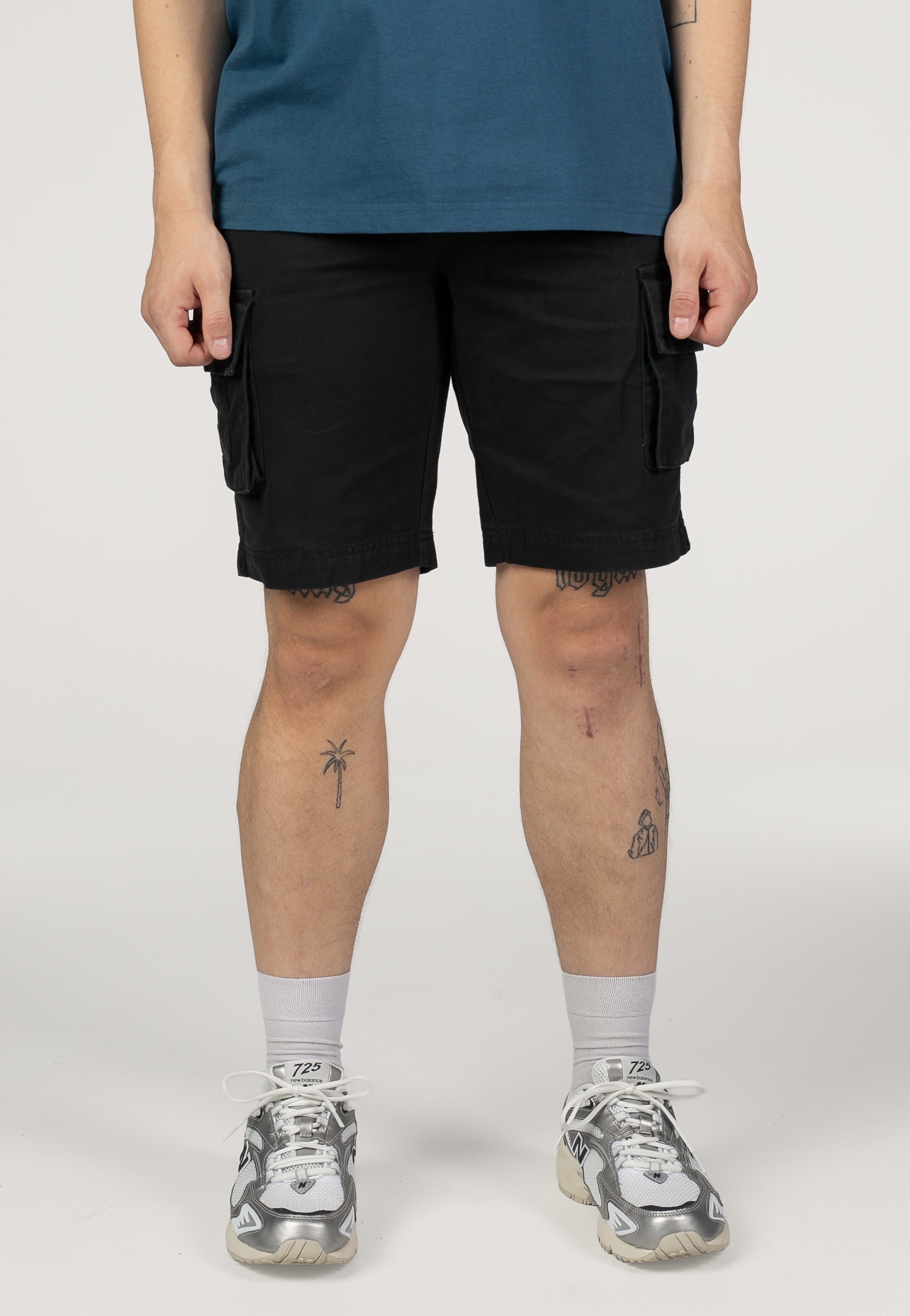 Atticus - Mission Cargo Black - Shorts | Men-Image
