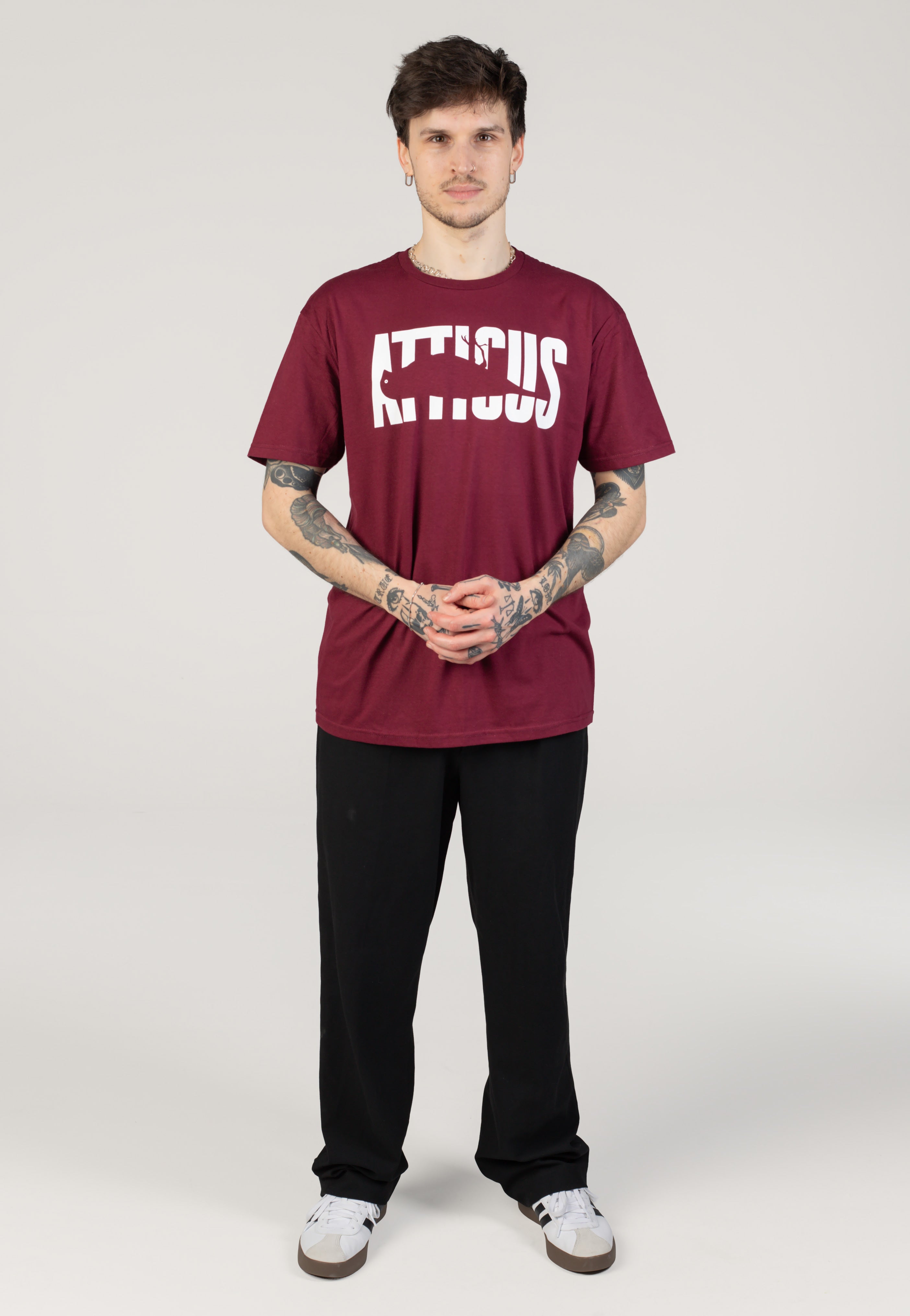Atticus - Punch Maroon - T-Shirt | Men-Image