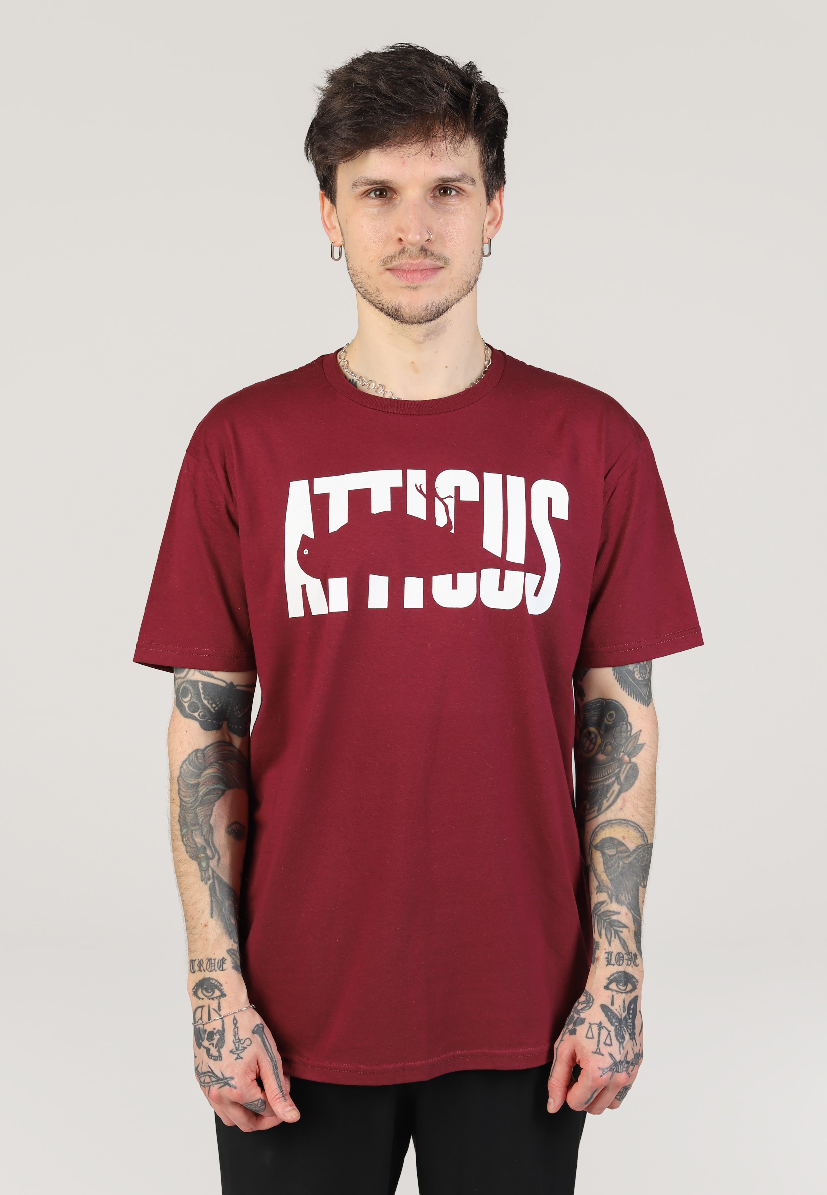 Atticus - Punch Maroon - T-Shirt | Men-Image