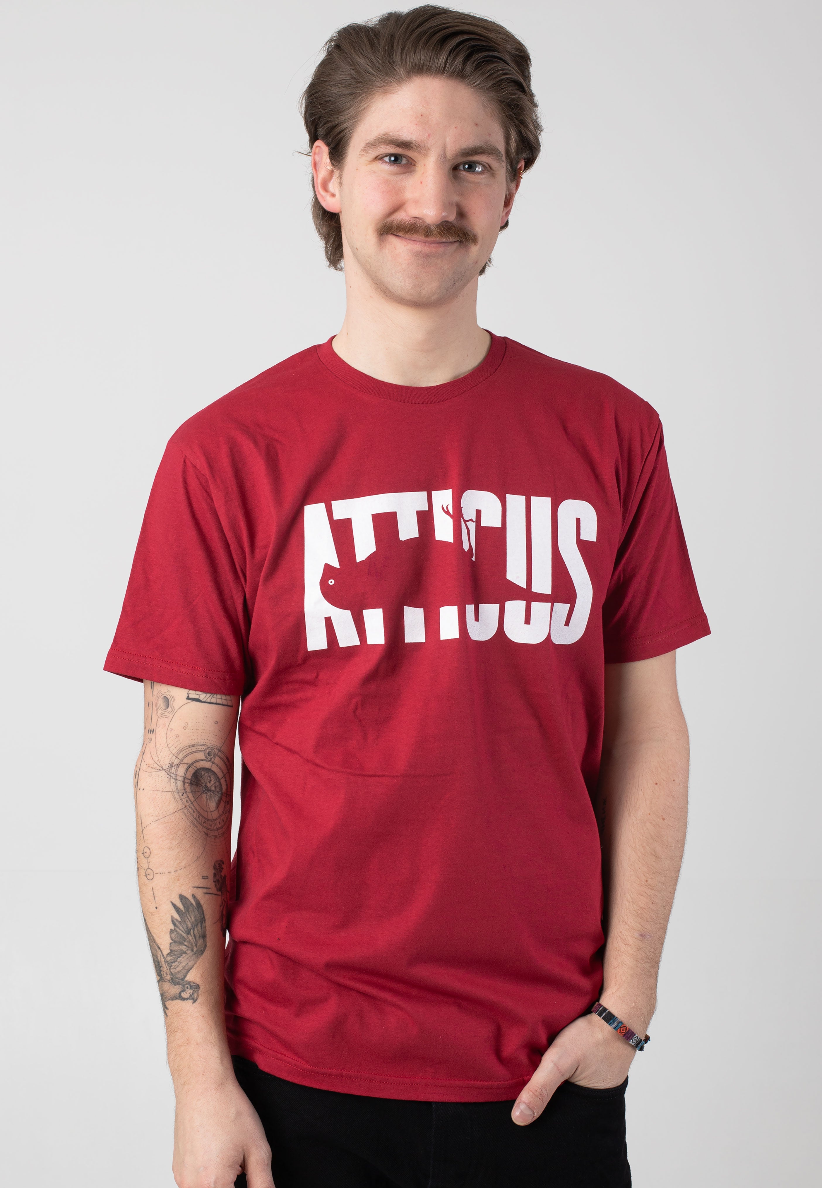 Atticus - Punch Cardinal Red - T-Shirt | Men-Image