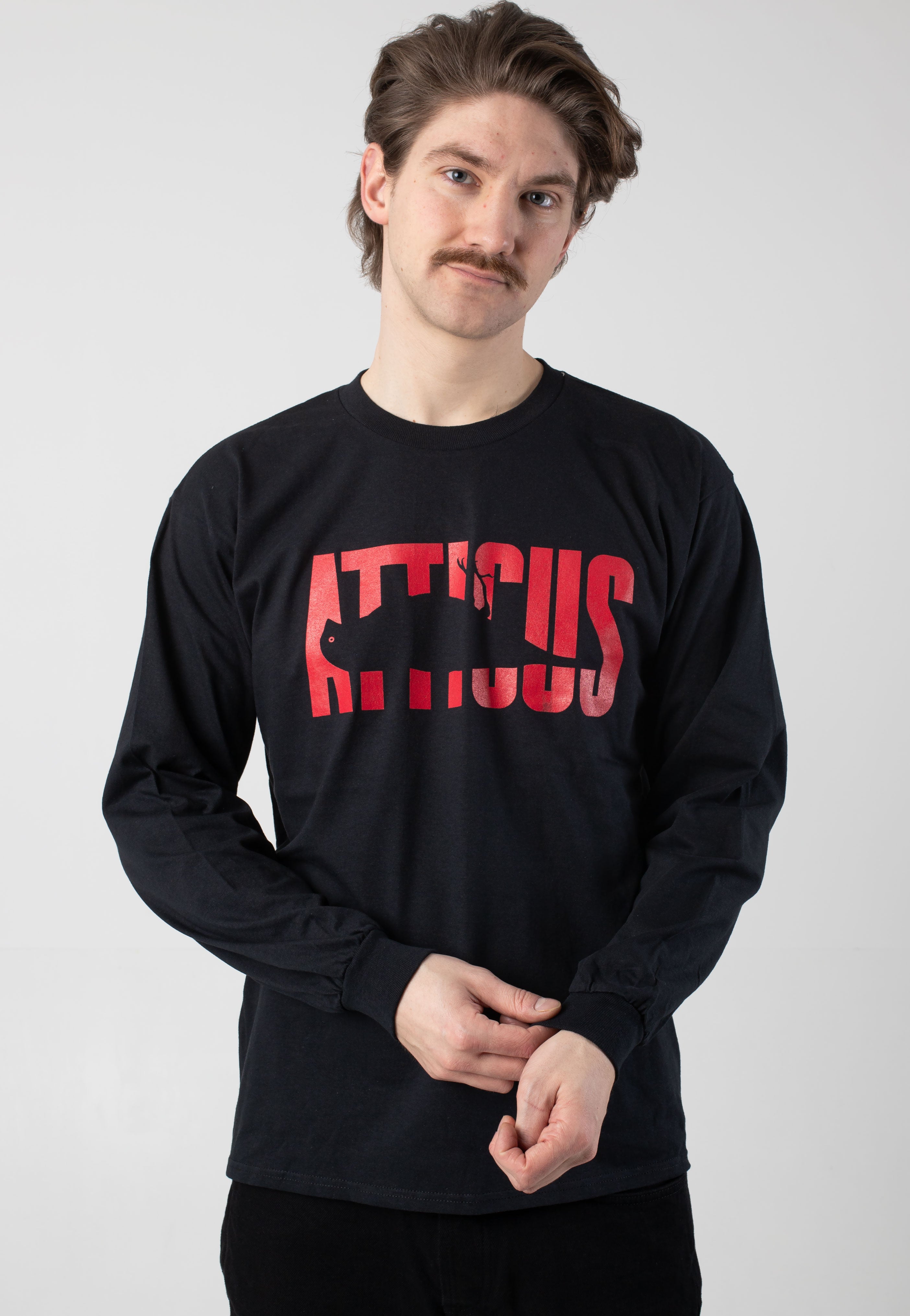 Atticus - Punch Long Black - Longsleeve | Men-Image