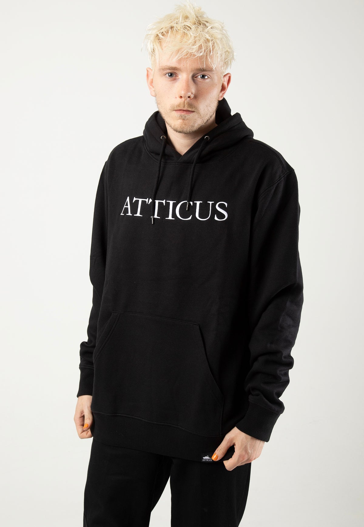 Atticus Revelation Black Hoodie | Men-Image