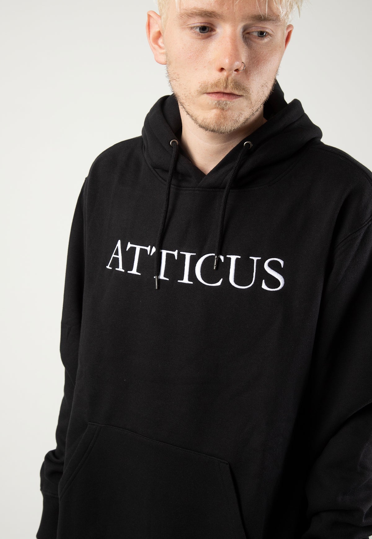 Atticus Revelation Black Hoodie | Men-Image