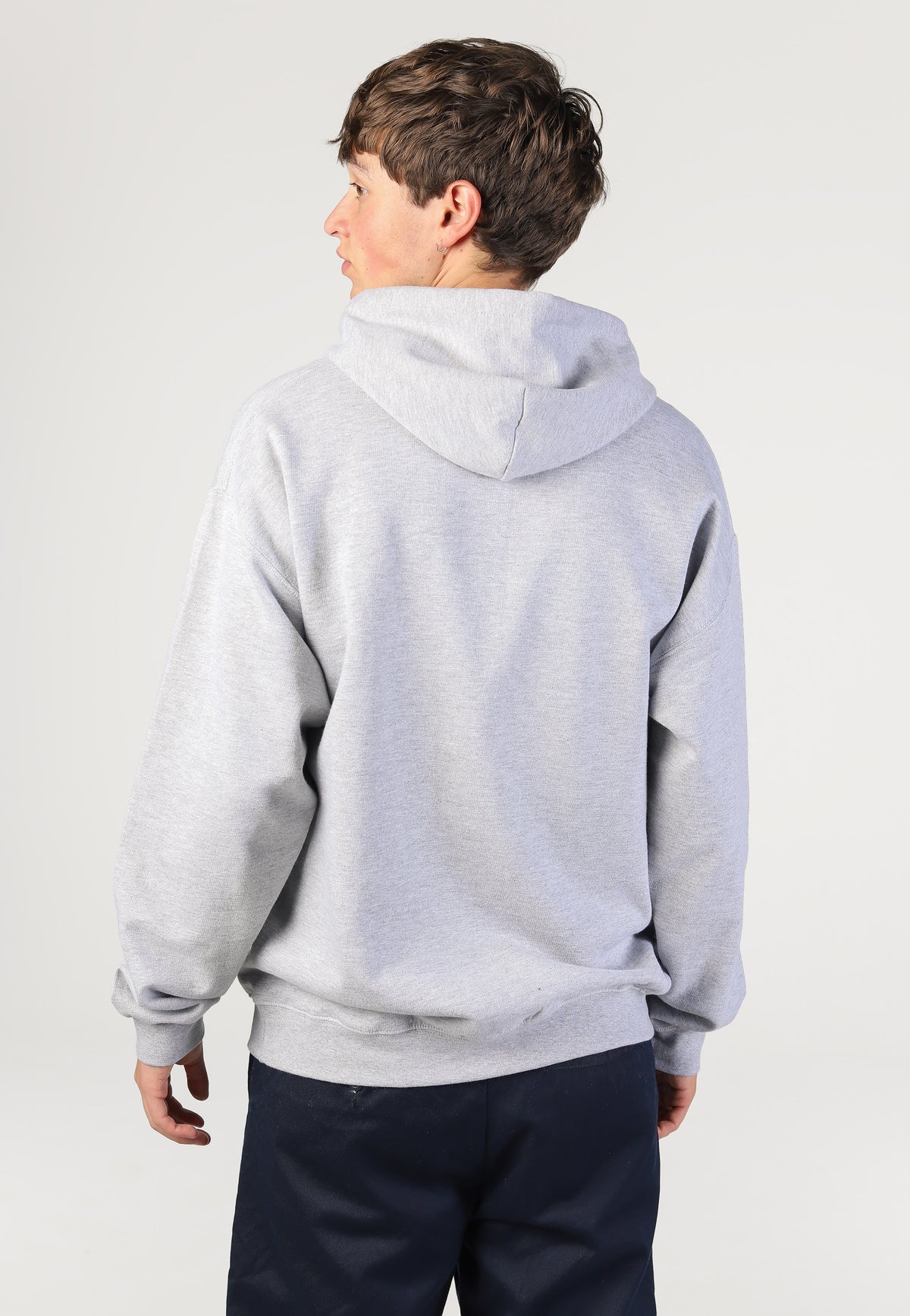 Atticus Rising Heather Grey Hoodie | Men-Image
