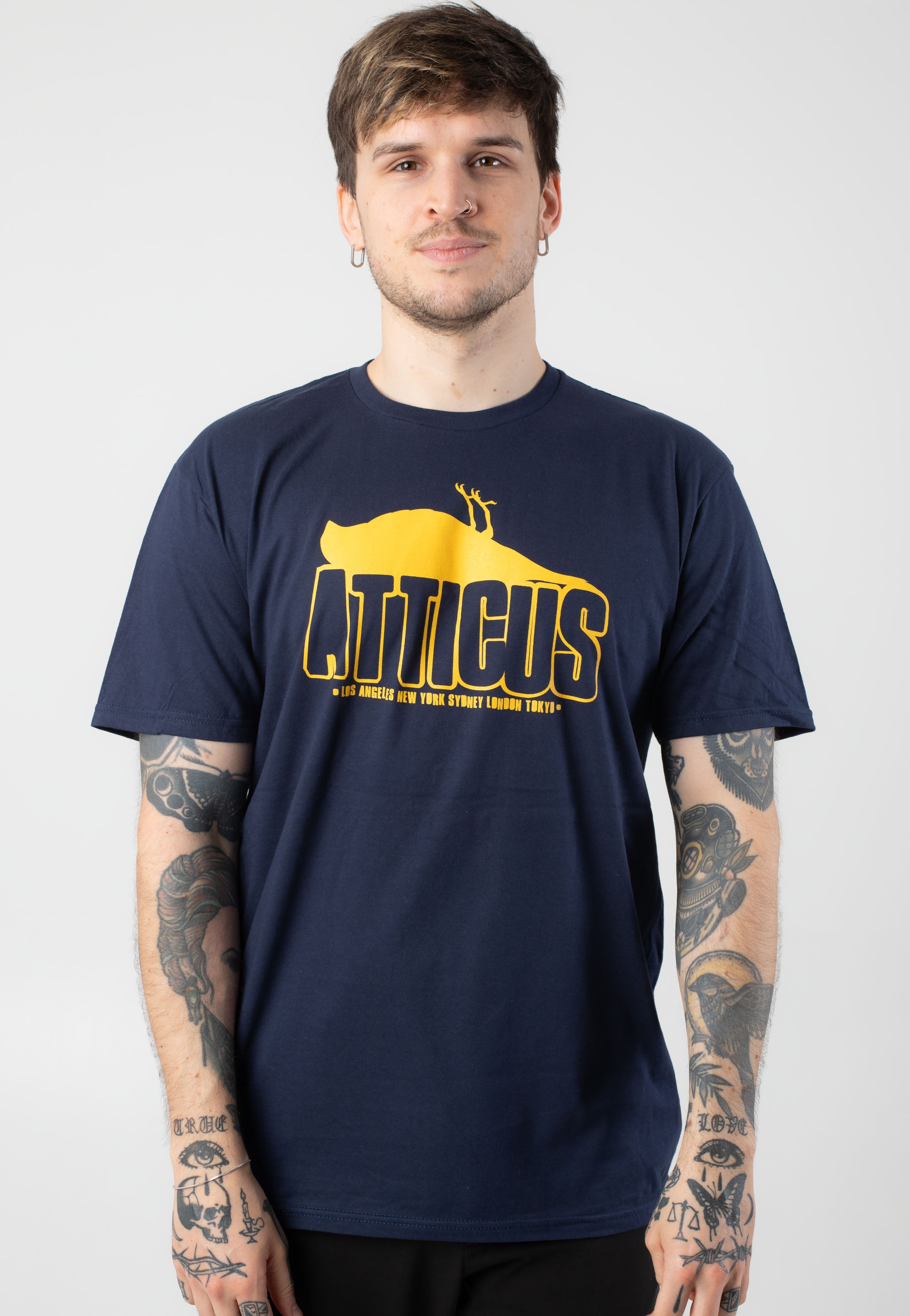 Atticus - Waring Navy - T-Shirt | Men-Image