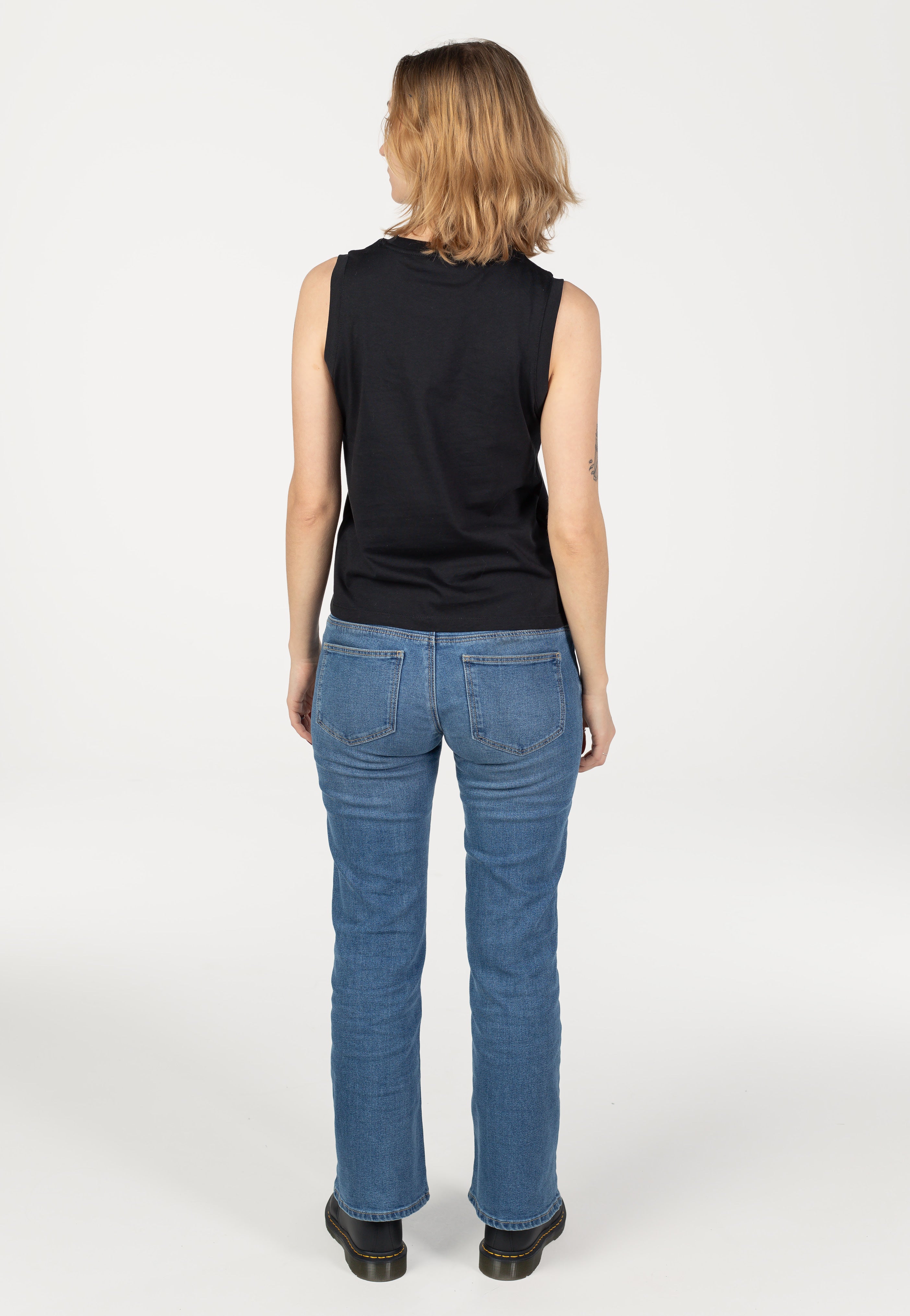 Atticus - Womens Small Logo Black - Tank | Women-Image