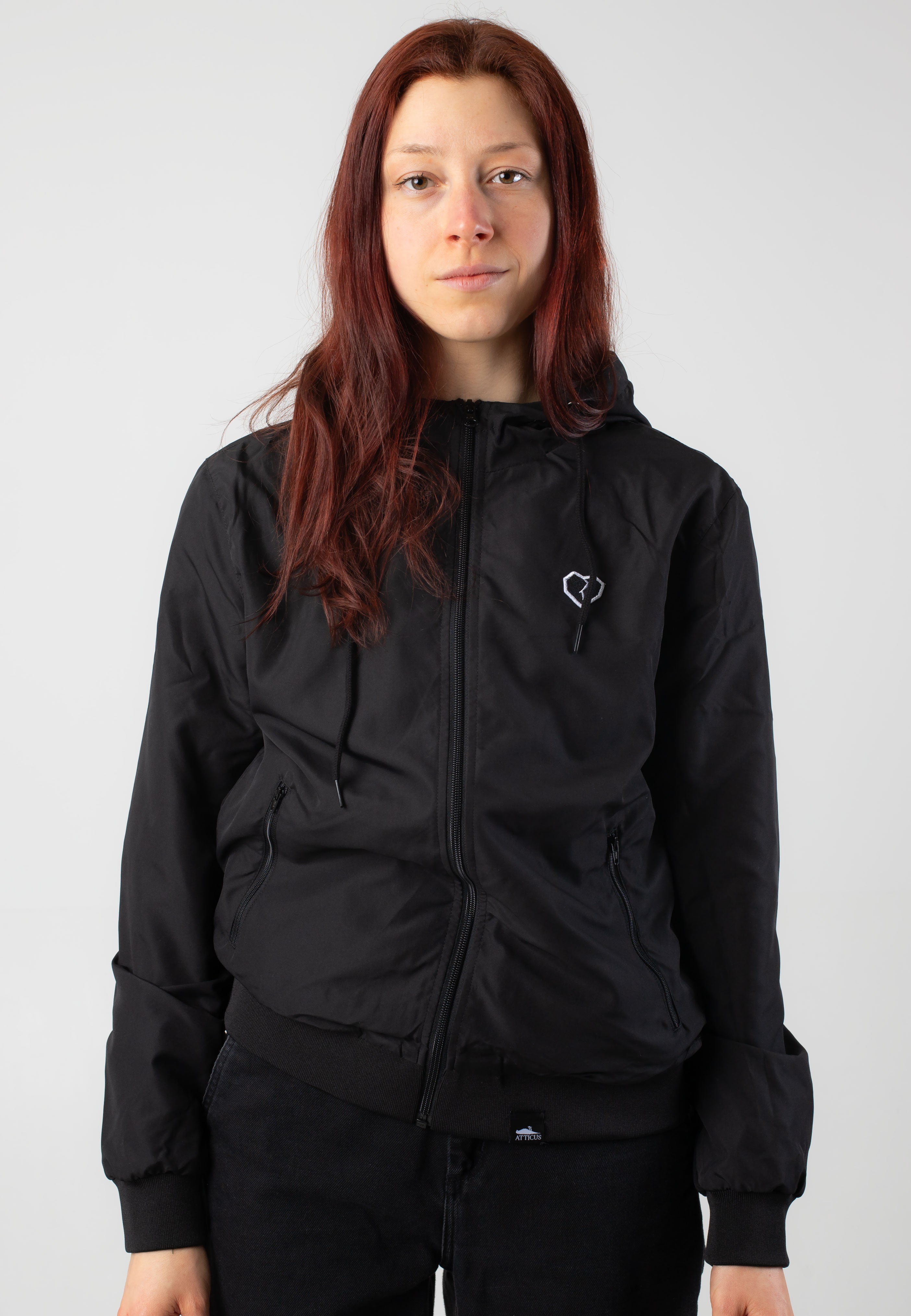 Atticus - Womens Oregon Black - Windbreaker | Women-Image
