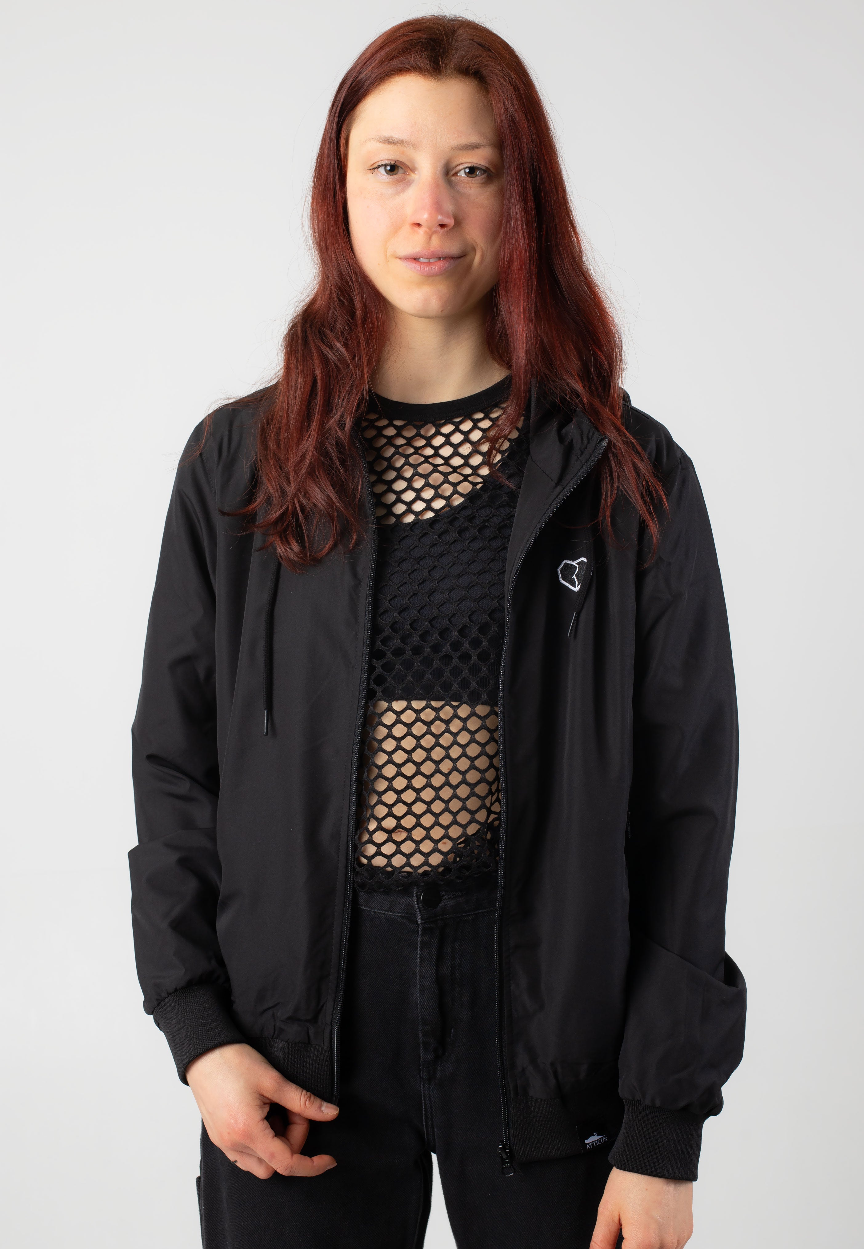 Atticus - Womens Oregon Black - Windbreaker | Women-Image