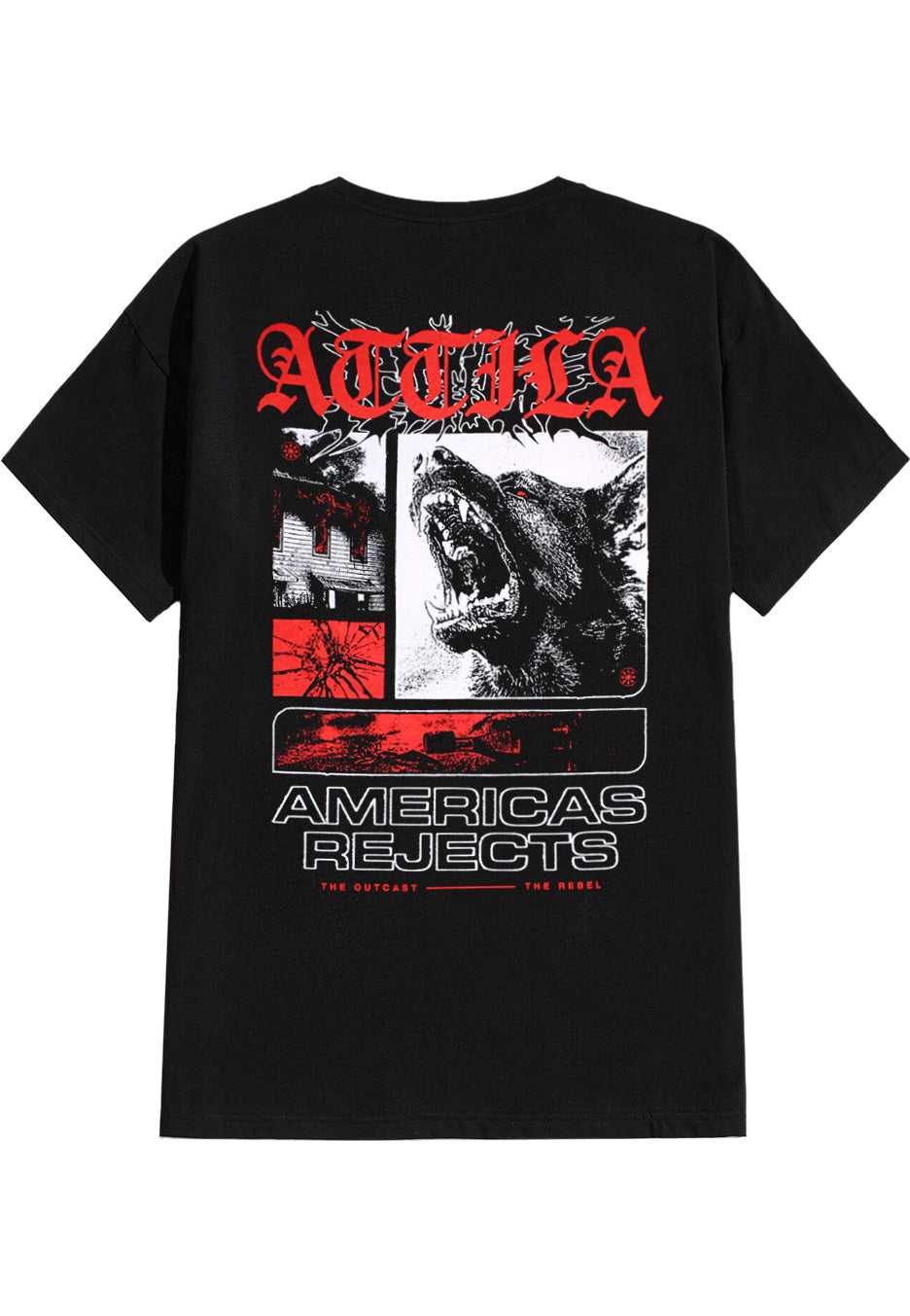 Attila - American Rejects - T-Shirt | Neutral-Image
