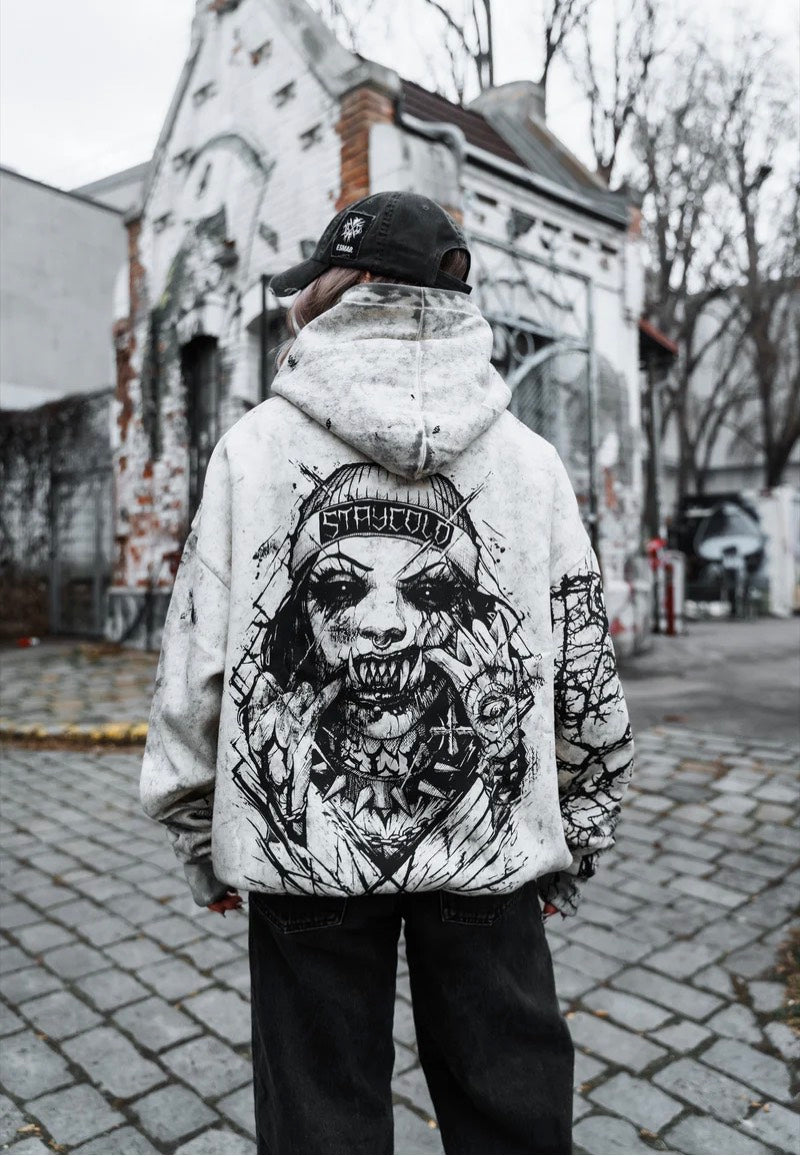 Stay Cold Apparel - Attitude Oversized Sand - Hoodie | Neutral-Image