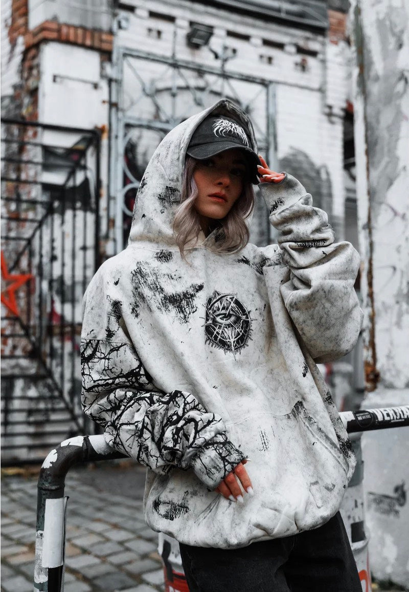 Stay Cold Apparel Attitude Oversized Sand - Hoodie | Impericon