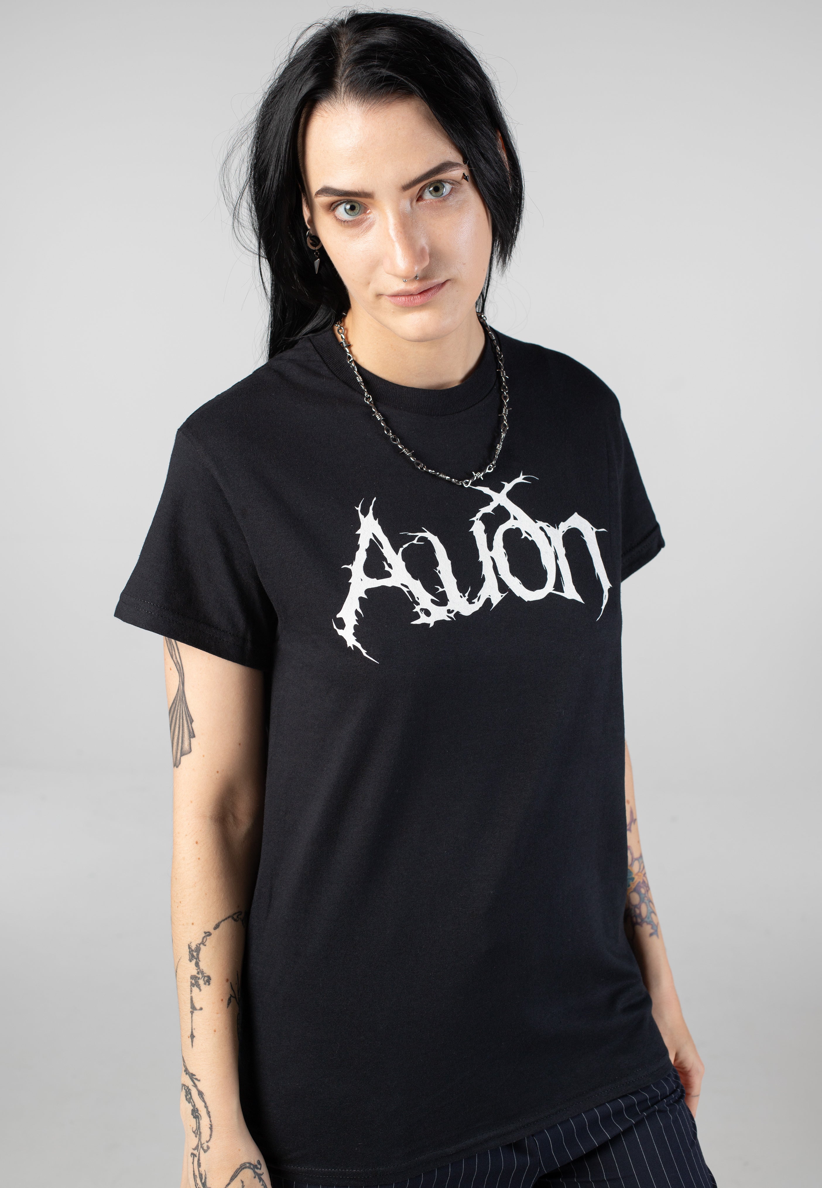 Audn - Audn White Logo / Sigil - T-Shirt | Women-Image