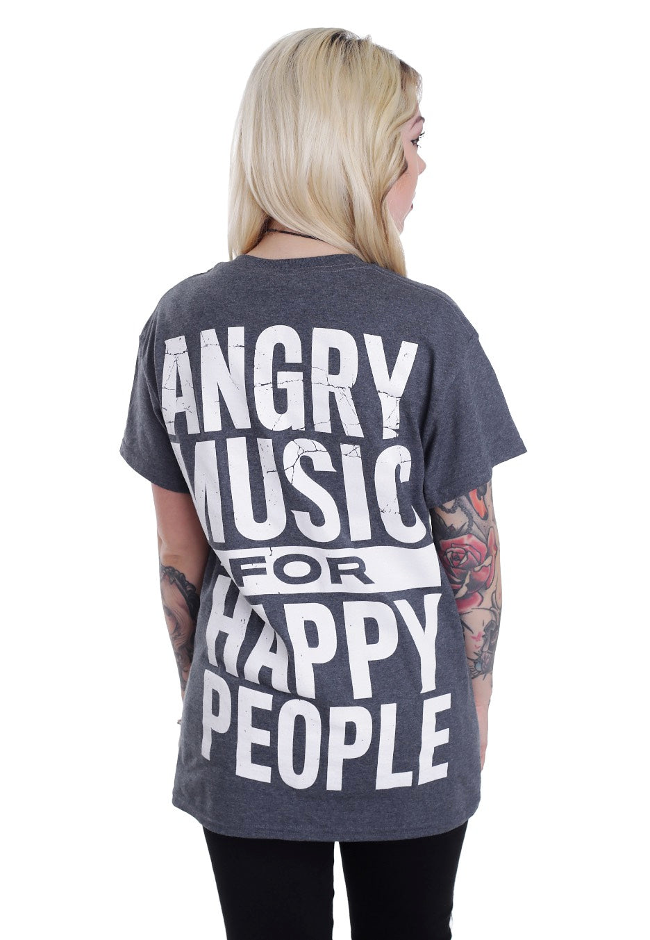August Burns Red - Angry Music Dark Heather - T-Shirt | Women-Image