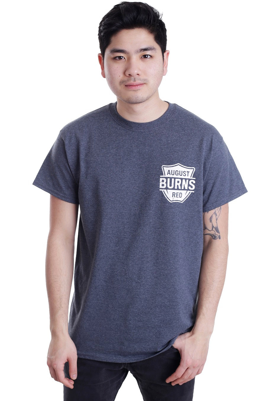 August Burns Red - Angry Music Dark Heather - T-Shirt | Men-Image