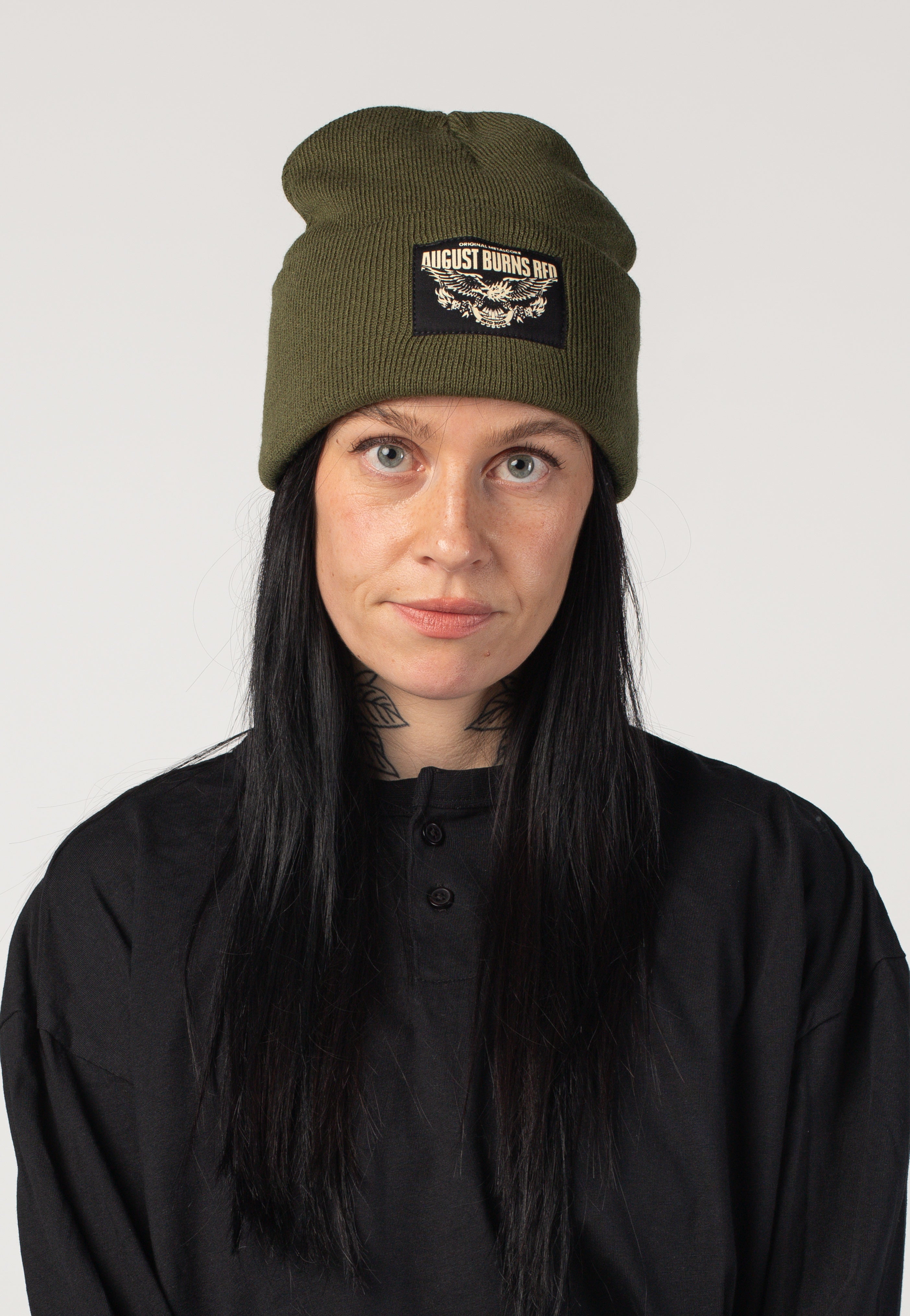 August Burns Red - Original Metalcore Logo Moss Green - Long Beanie | Neutral-Image