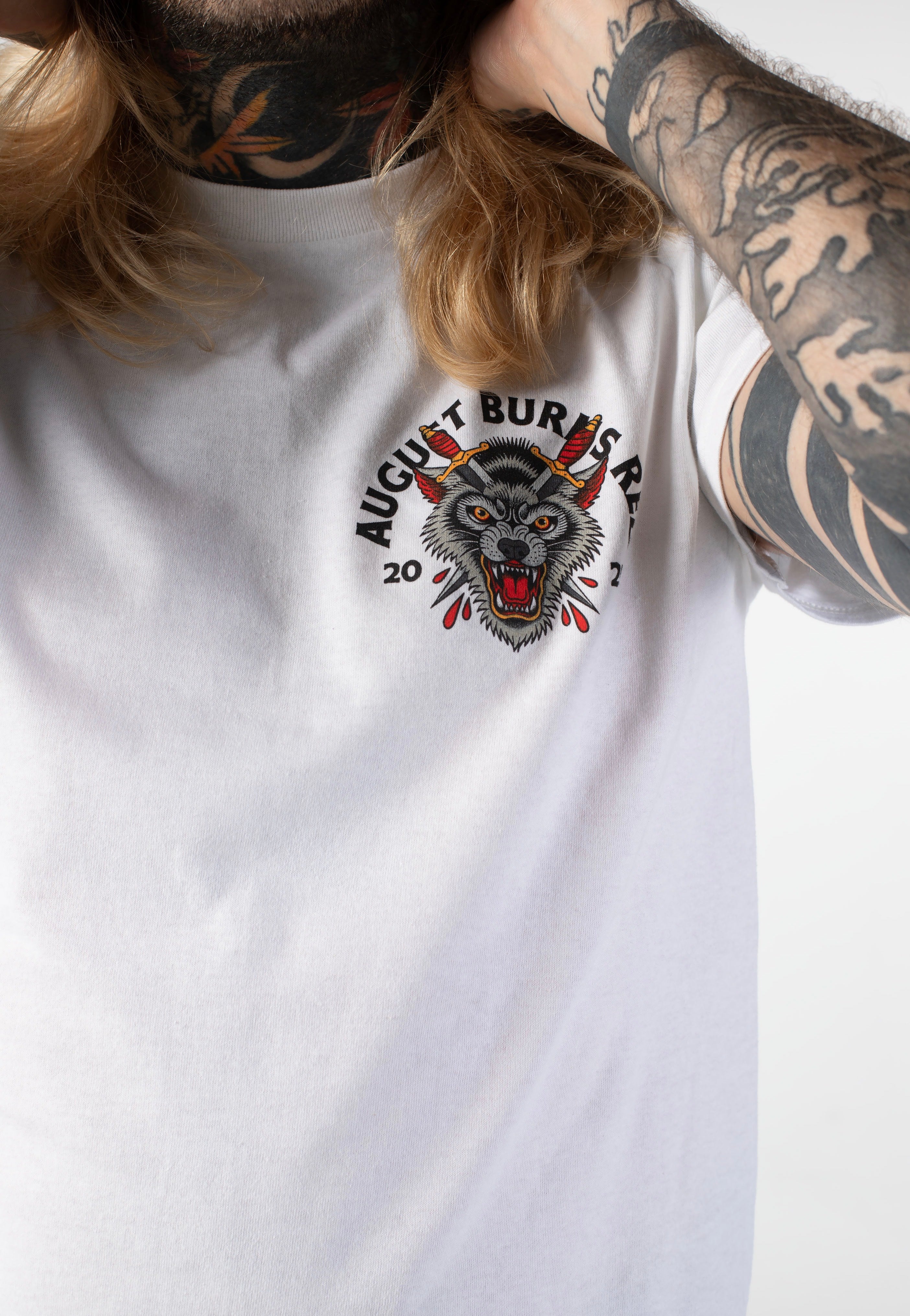 August Burns Red - Paramount Wolf White - T-Shirt | Men-Image