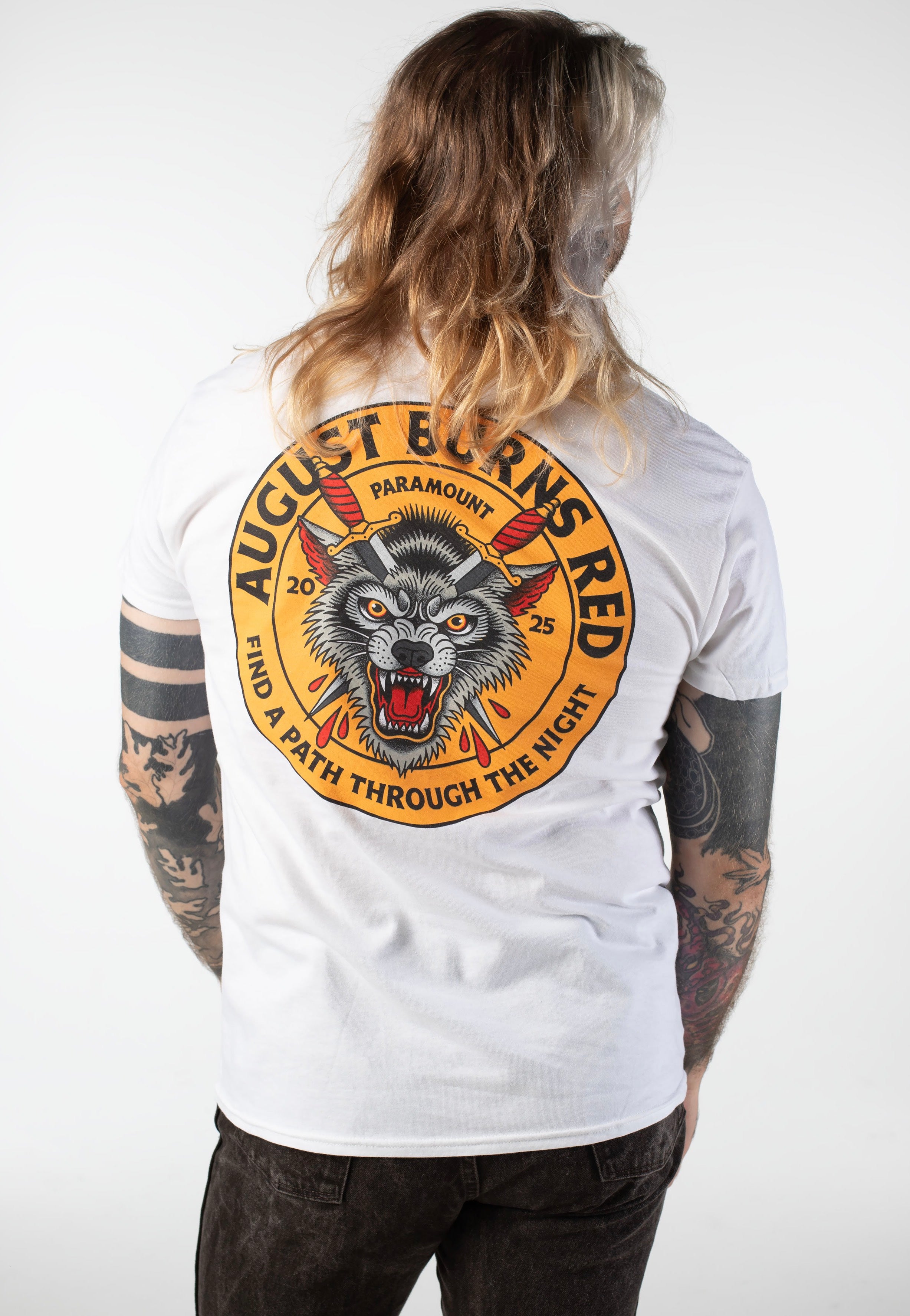 August Burns Red - Paramount Wolf White - T-Shirt | Men-Image