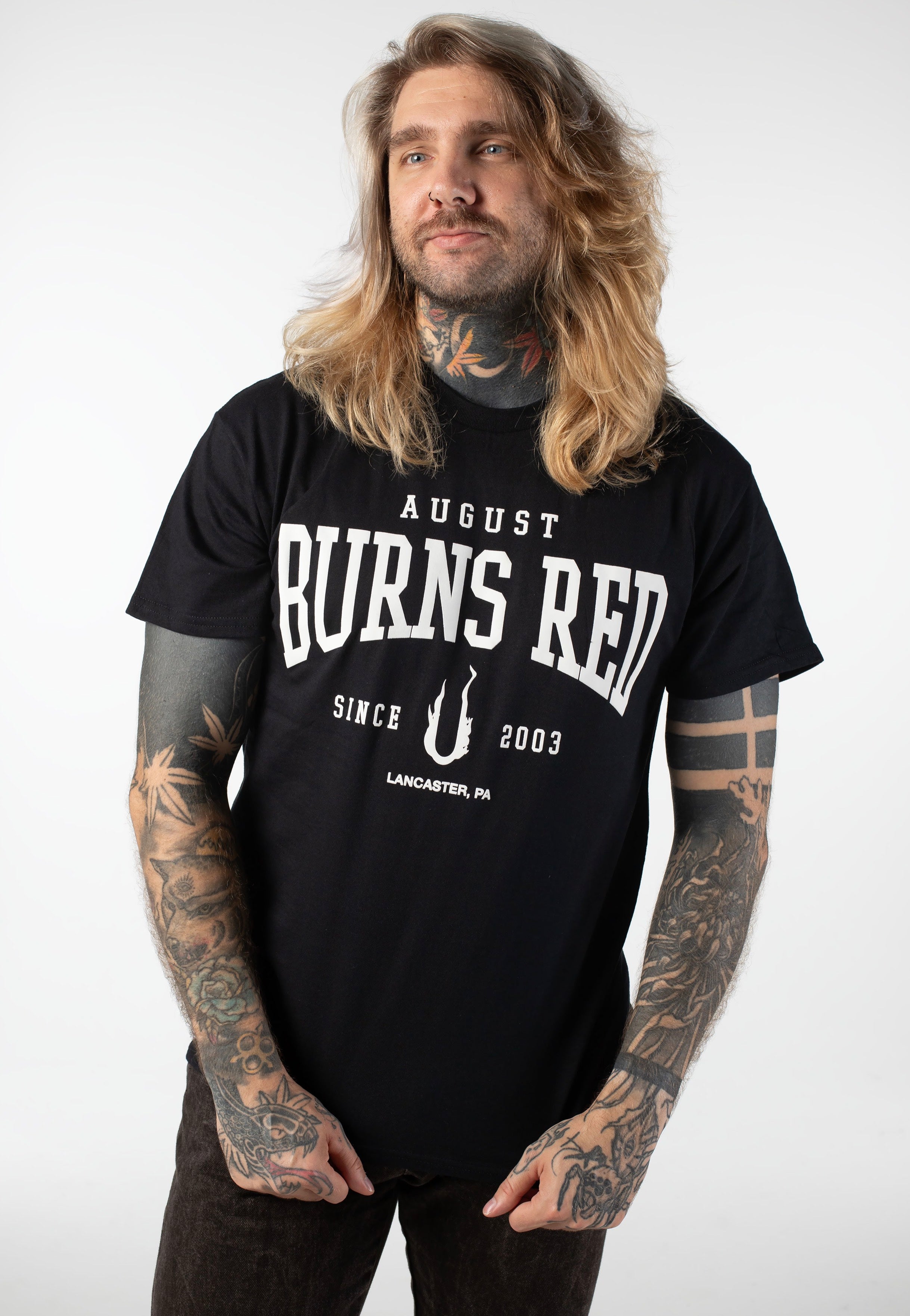 August Burns Red - Puff Varsity Logo - T-Shirt | Men-Image