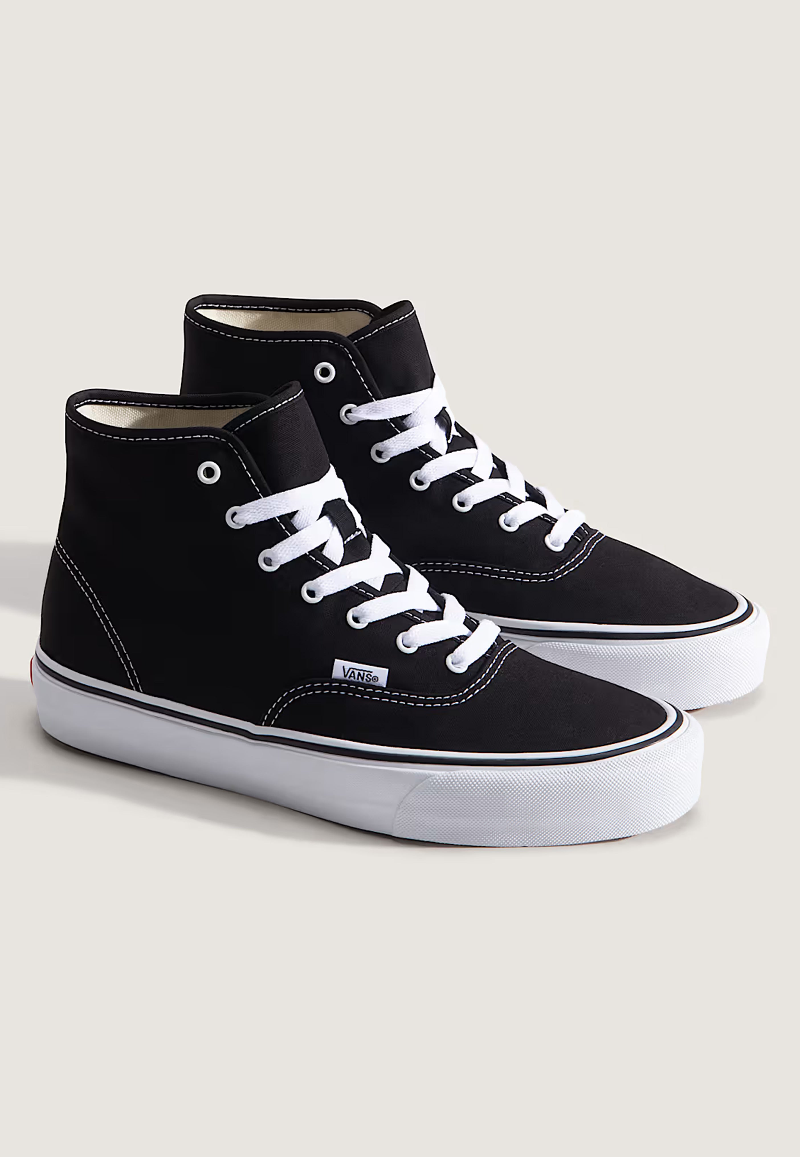 Vans - Authentic Hi 2.0 Black/True White - Shoes | Men-Image