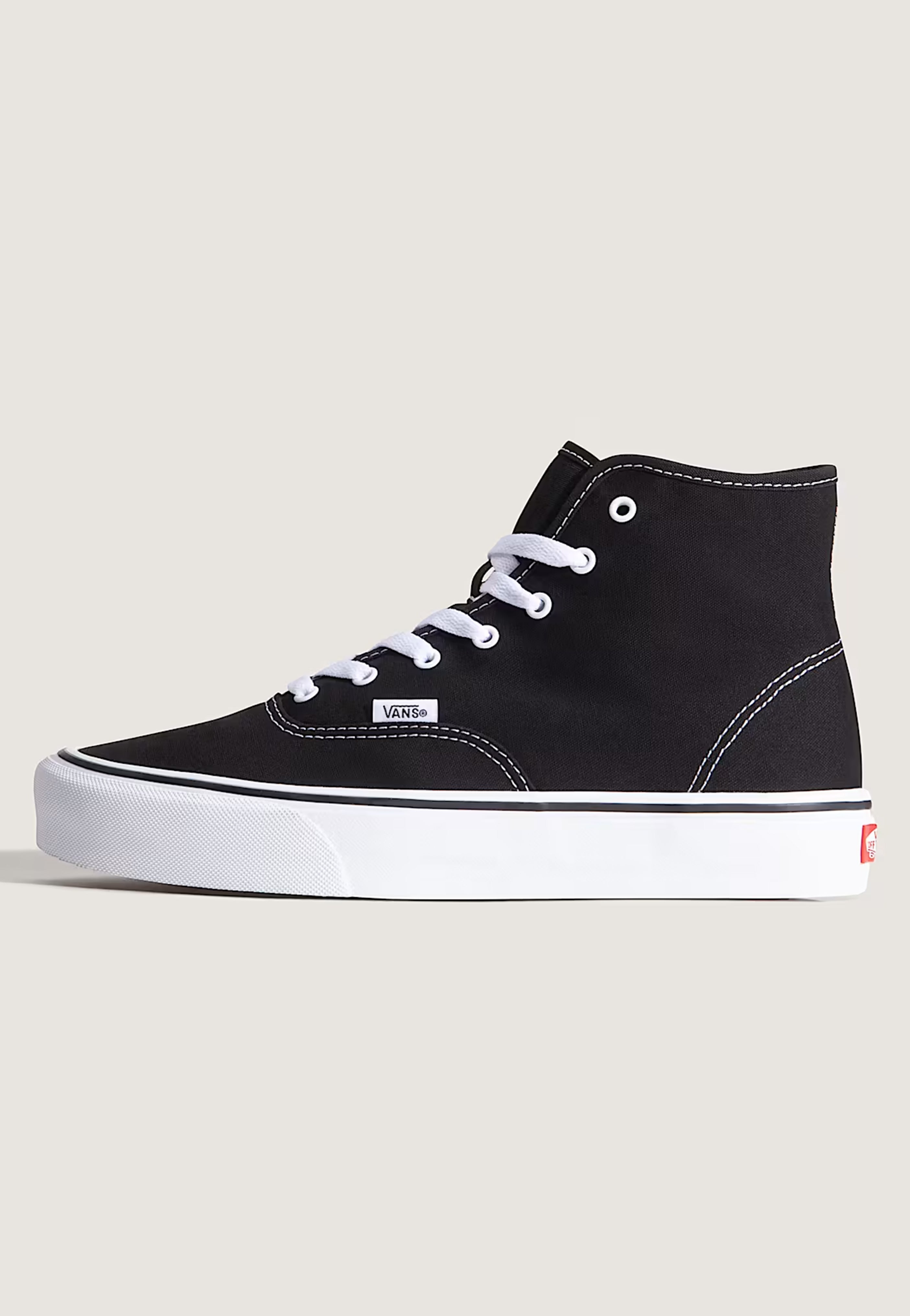 Vans - Authentic Hi 2.0 Black/True White - Shoes | Men-Image