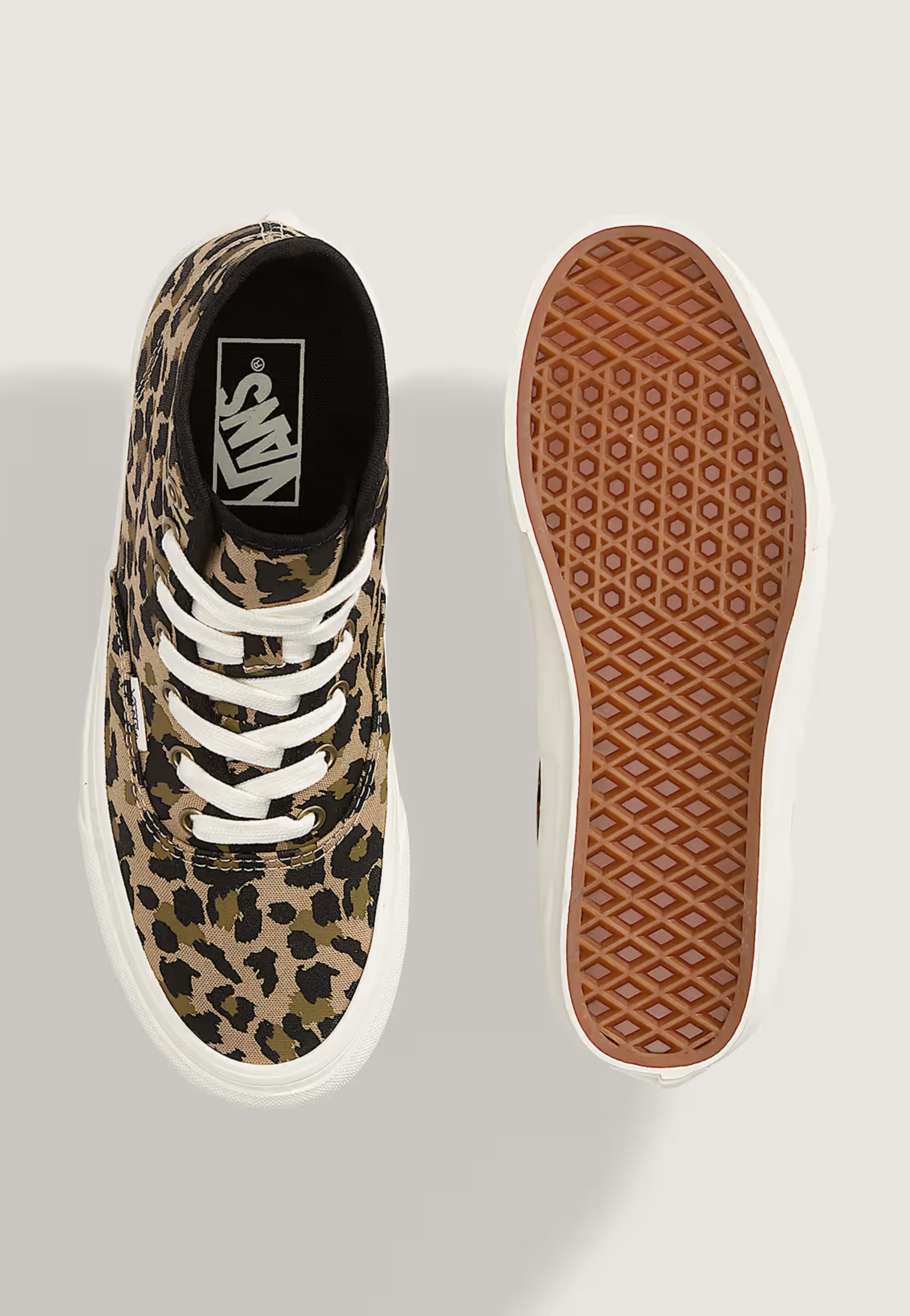 Vans - Authentic Hi 2.0 Leopard Black/Incense - Girl Shoes | Women-Image