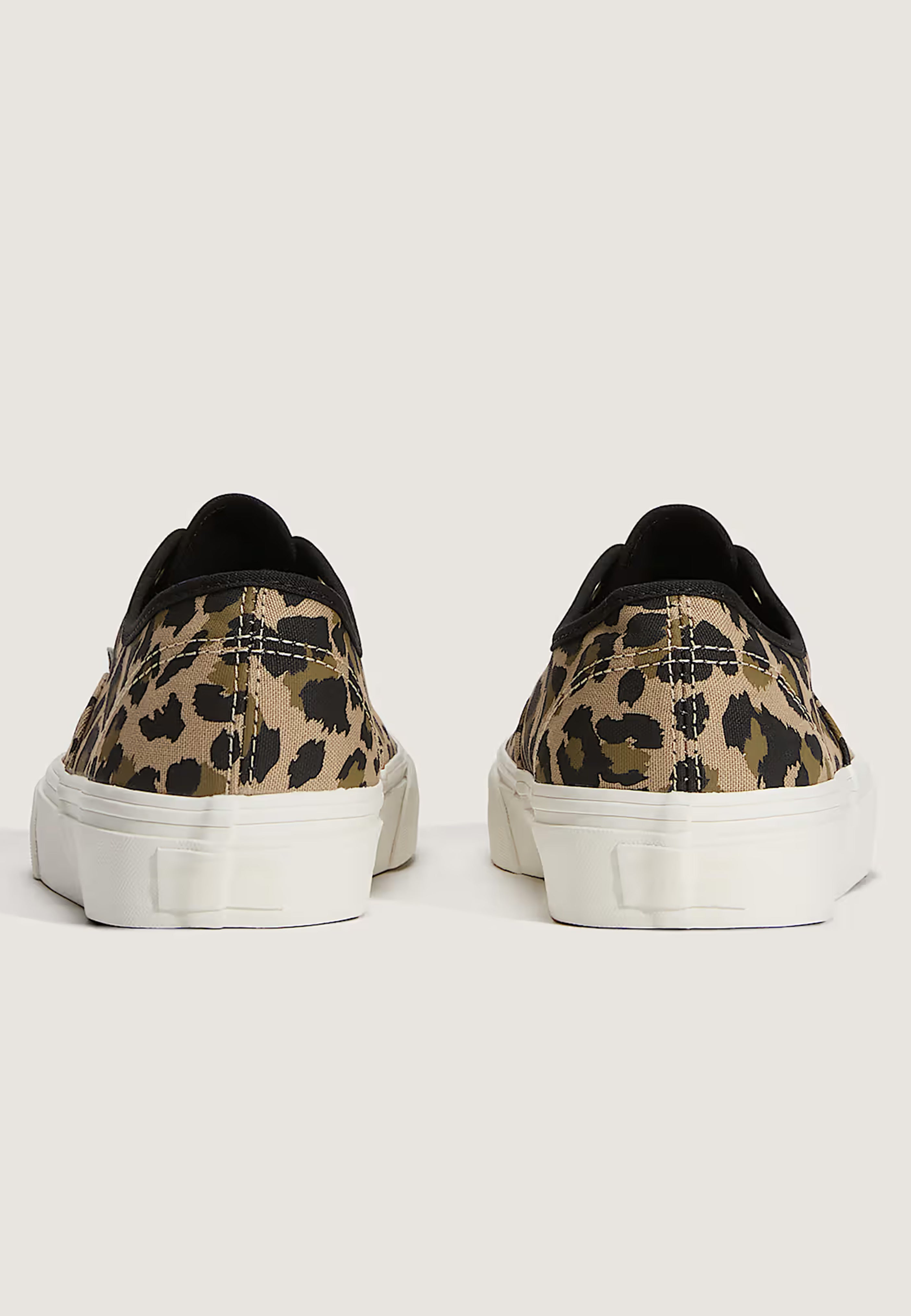 Vans - Authentic Leopard Black/Incense - Girl Shoes | Women-Image