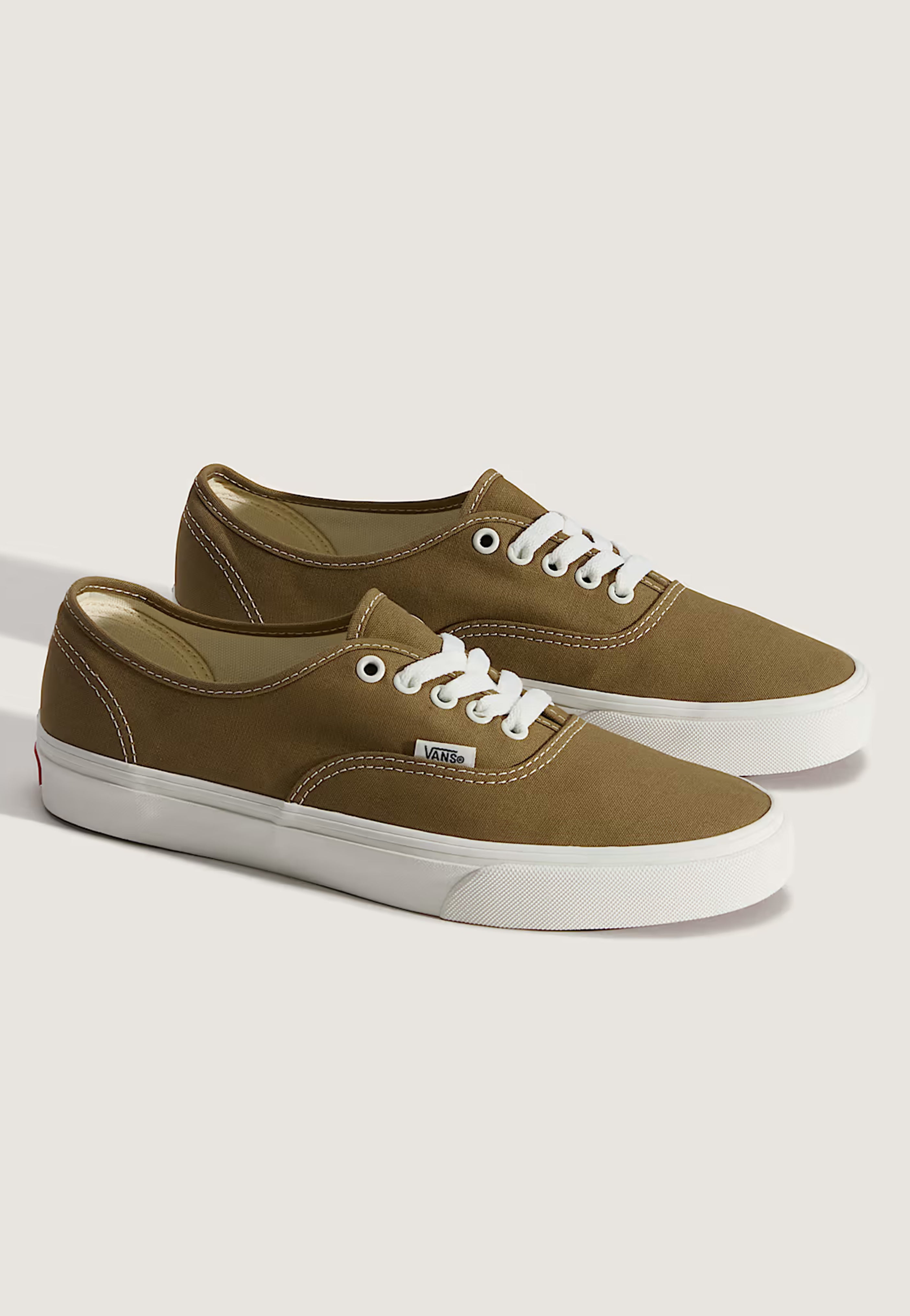 Vans - Authentic Color Theory Olive Brown - Shoes | Men-Image