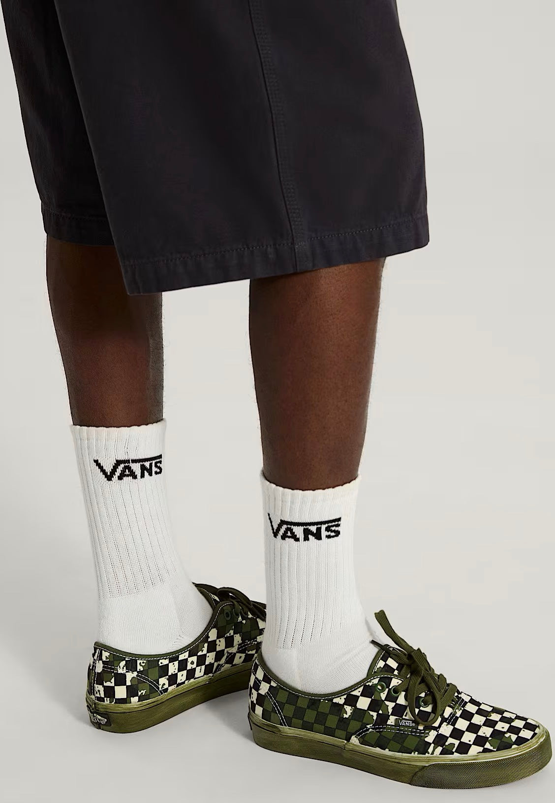Vans Authentic Over Dye Green Shoes | Men-Image