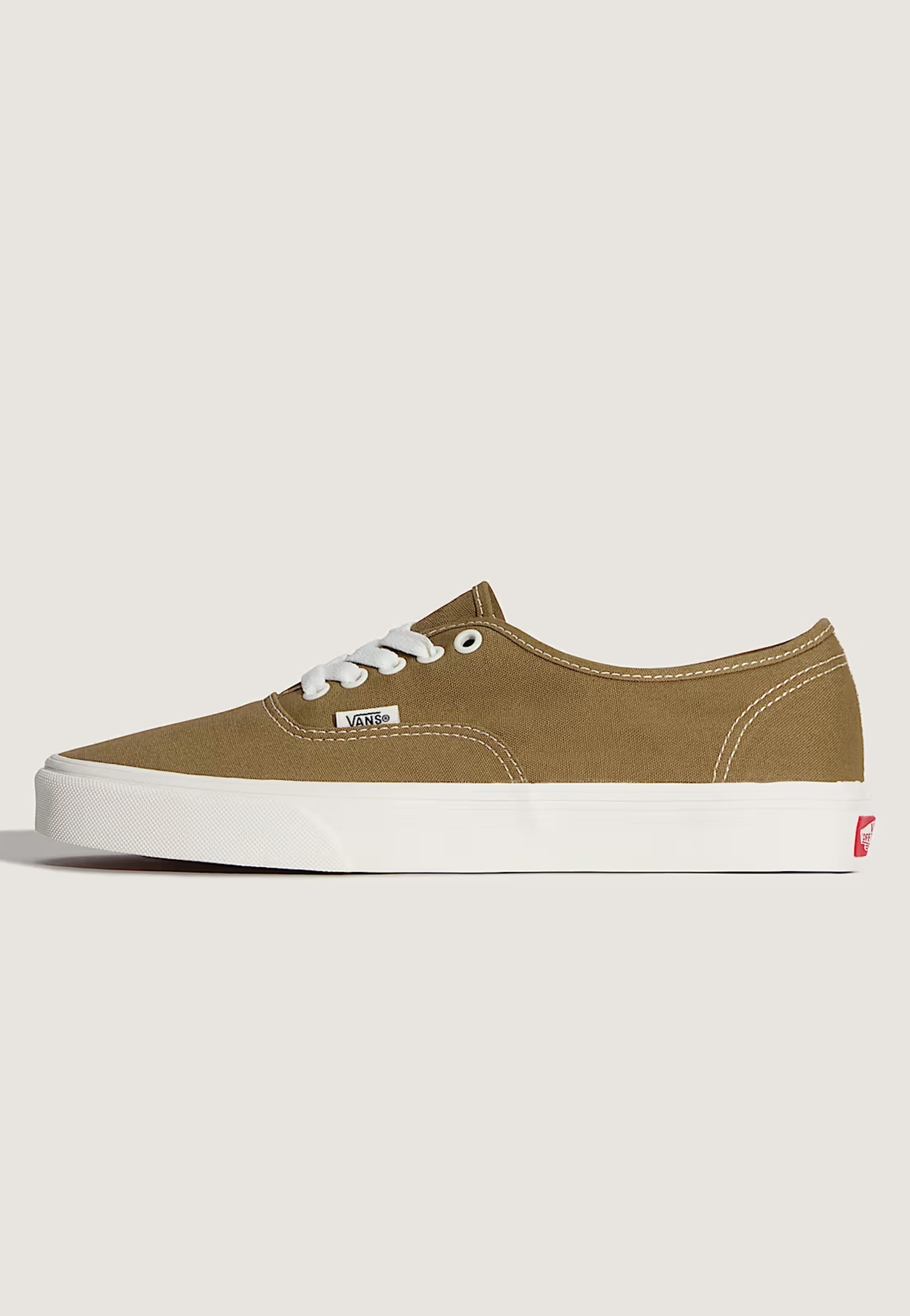 Vans - Authentic Color Theory Olive Brown - Shoes | Men-Image