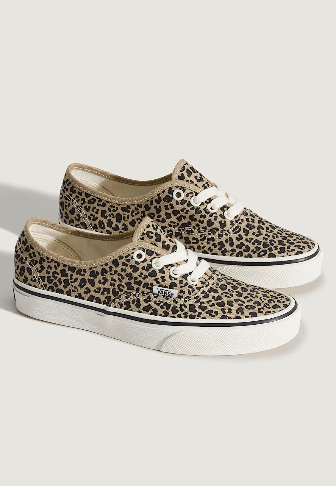 Vans - Authentic Black/Leopard - Girl Shoes | Women-Image